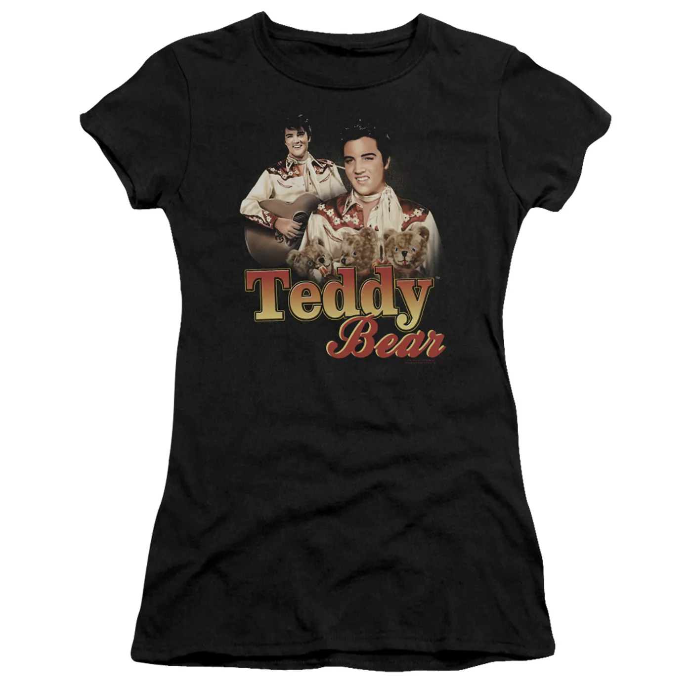 Elvis Presley Juniors Shirt | TEDDY BEAR Juniors T Shirt