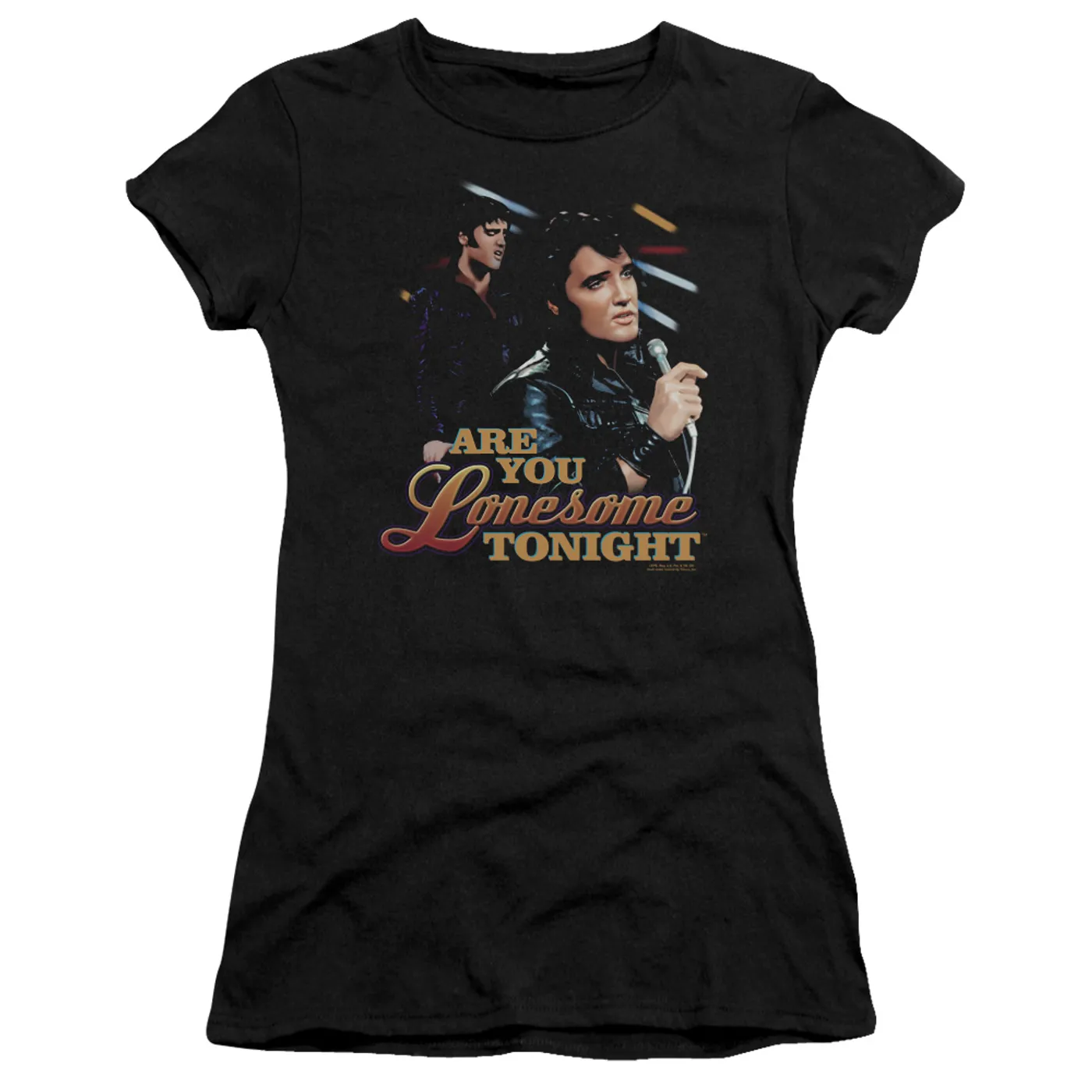 Elvis Presley Juniors Shirt | ARE YOU LONESOME Juniors T Shirt