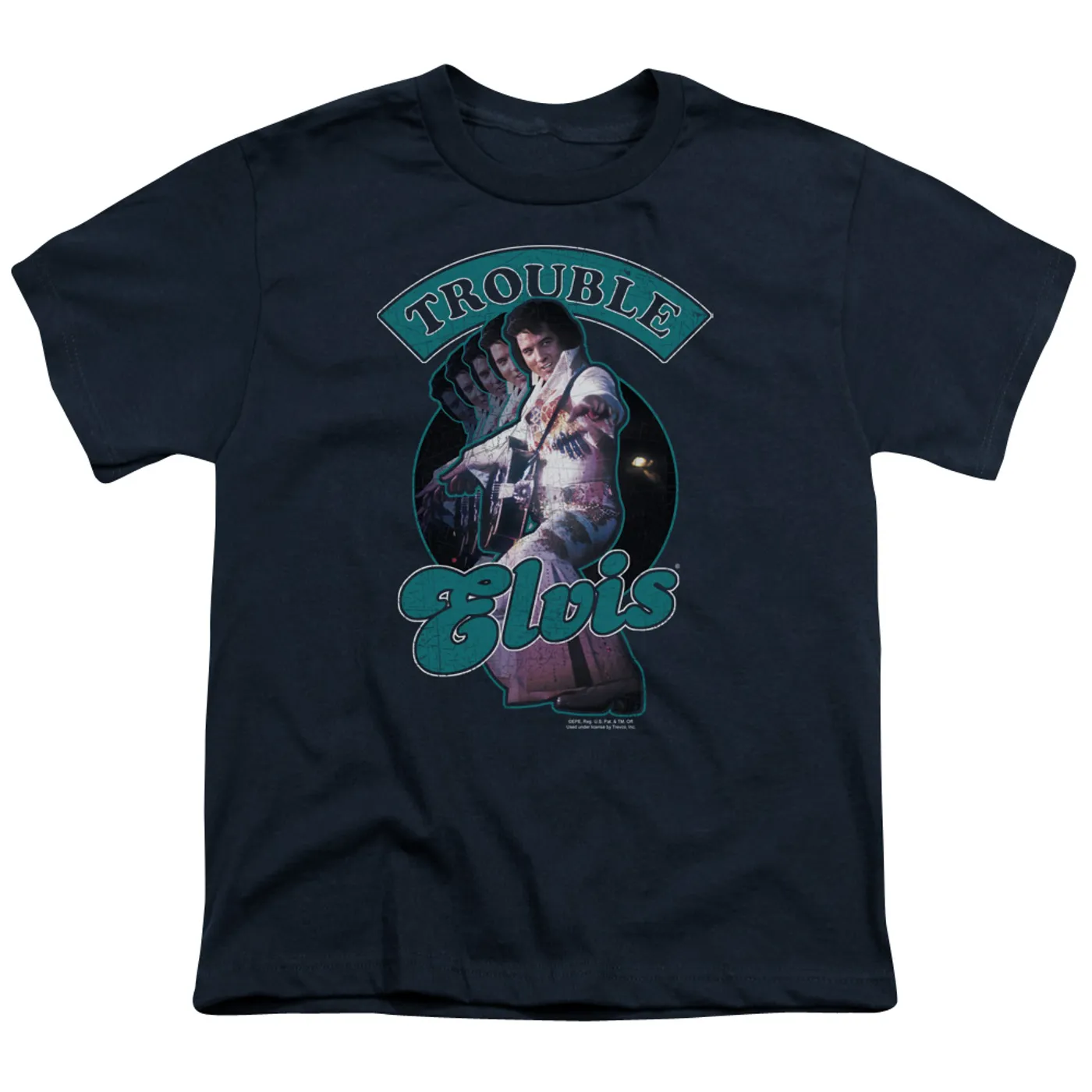 Elvis Presley Youth Tee | TOTAL TROUBLE Youth T Shirt