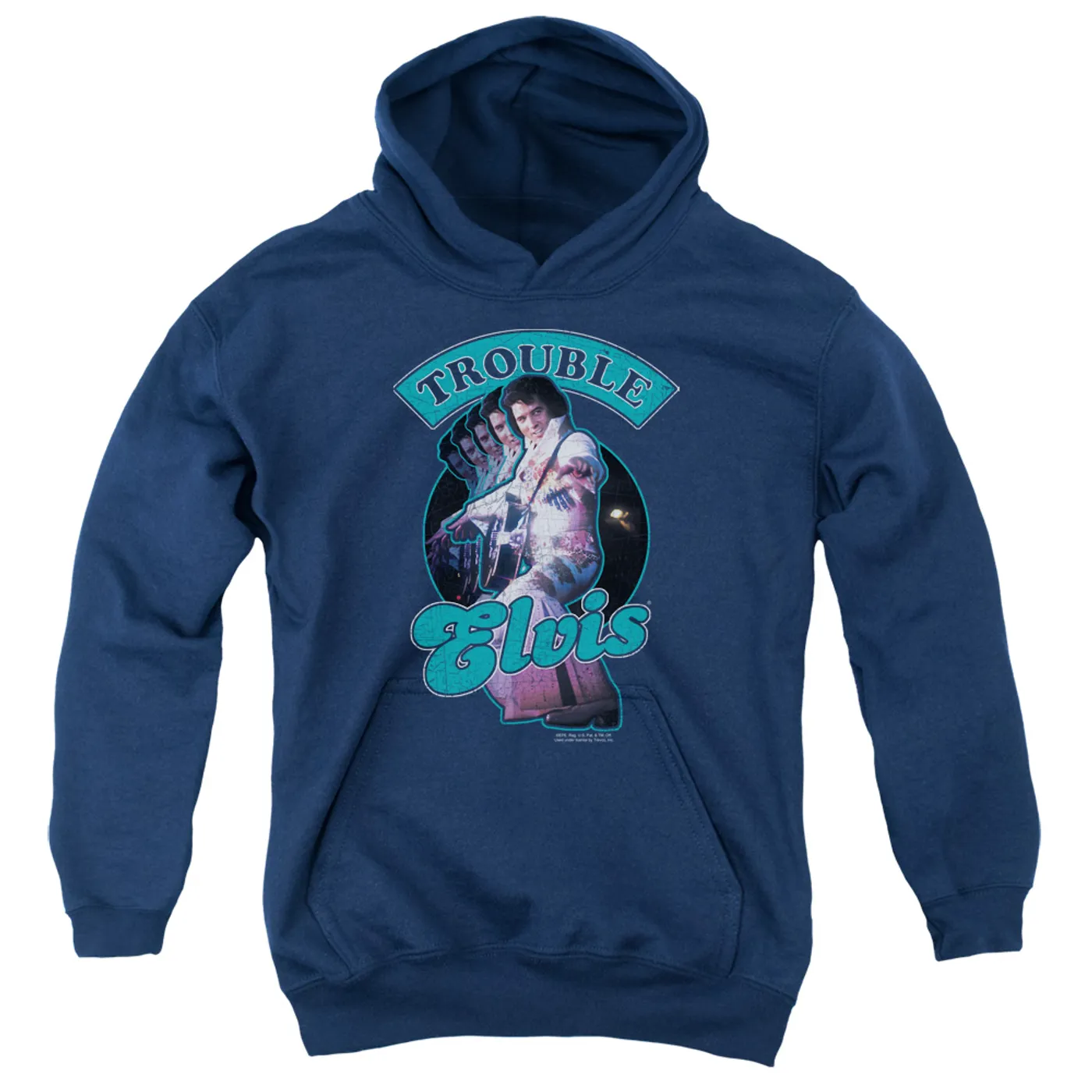 Elvis Presley Youth Hoodie | TOTAL TROUBLE Pull-Over Sweatshirt