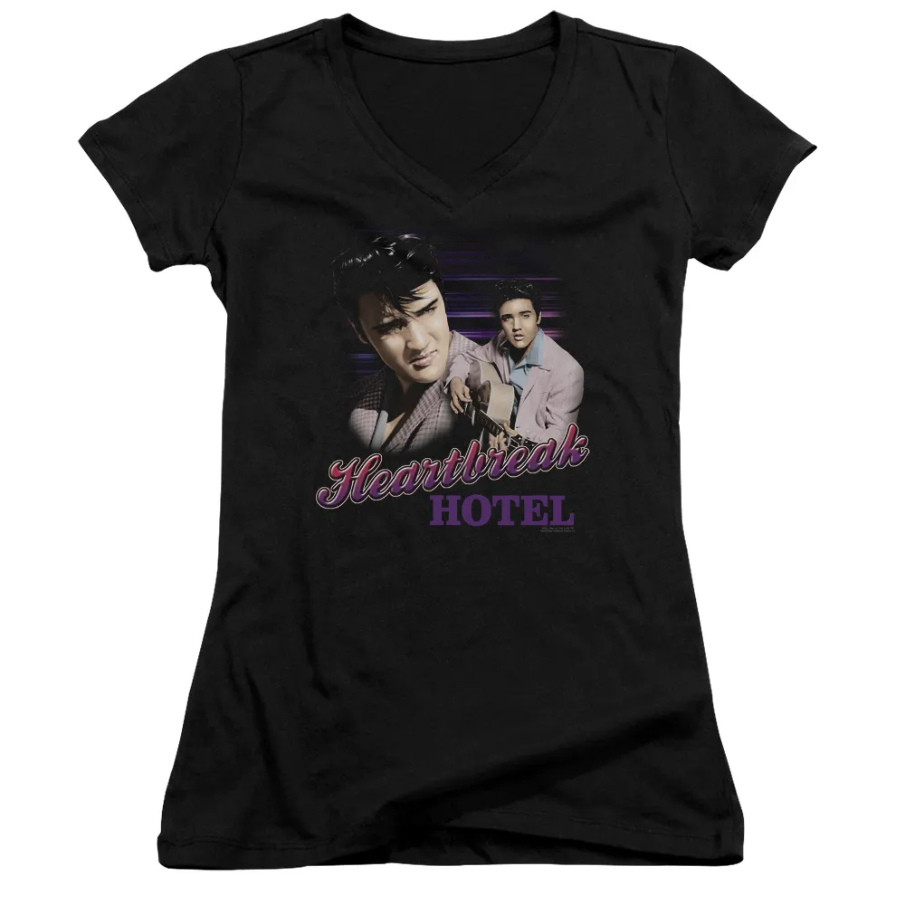 Junior's V-Neck Shirt | HEARTBREAK HOTEL Junior's Tee