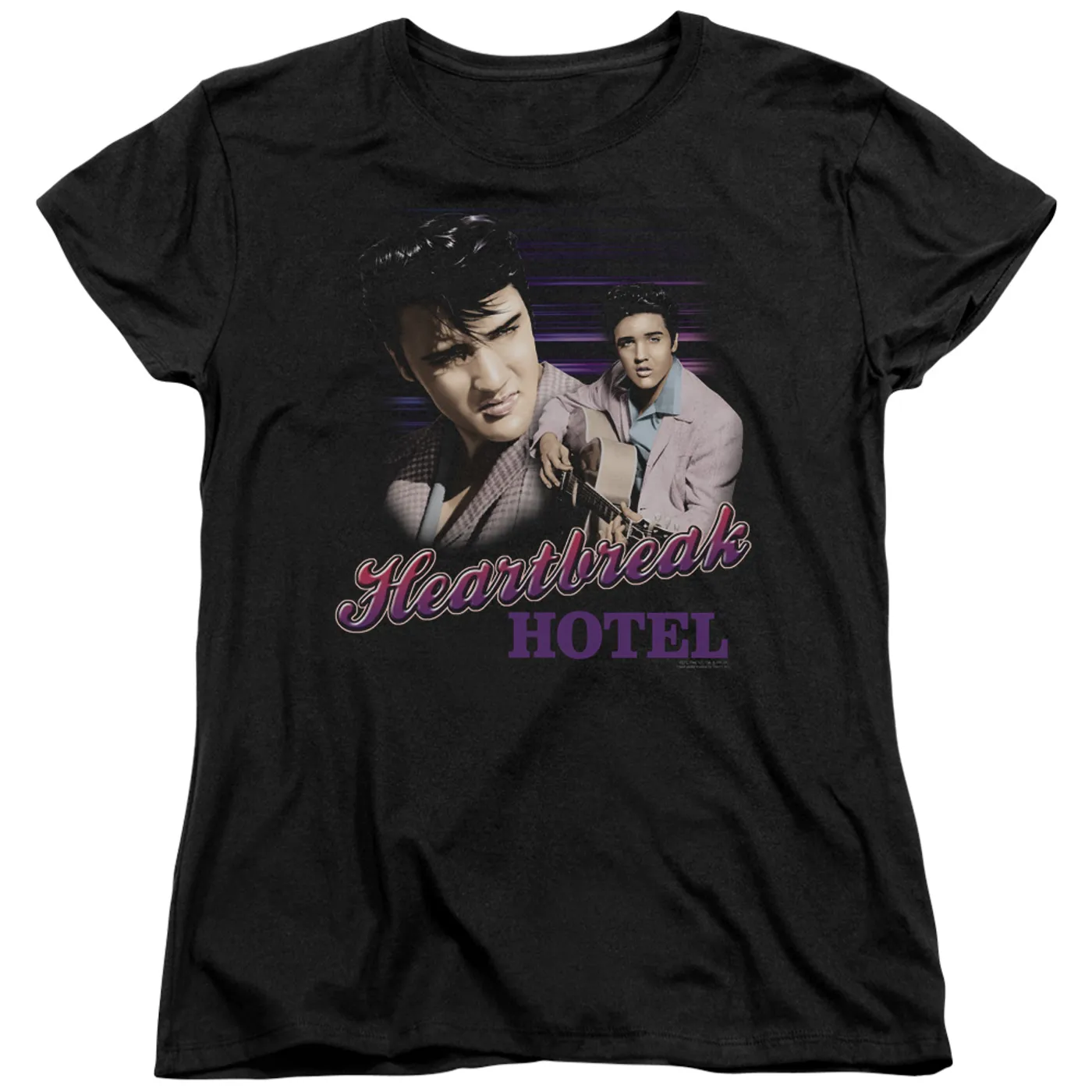Elvis Presley Women's Shirt | HEARTBREAK HOTEL Ladies Tee
