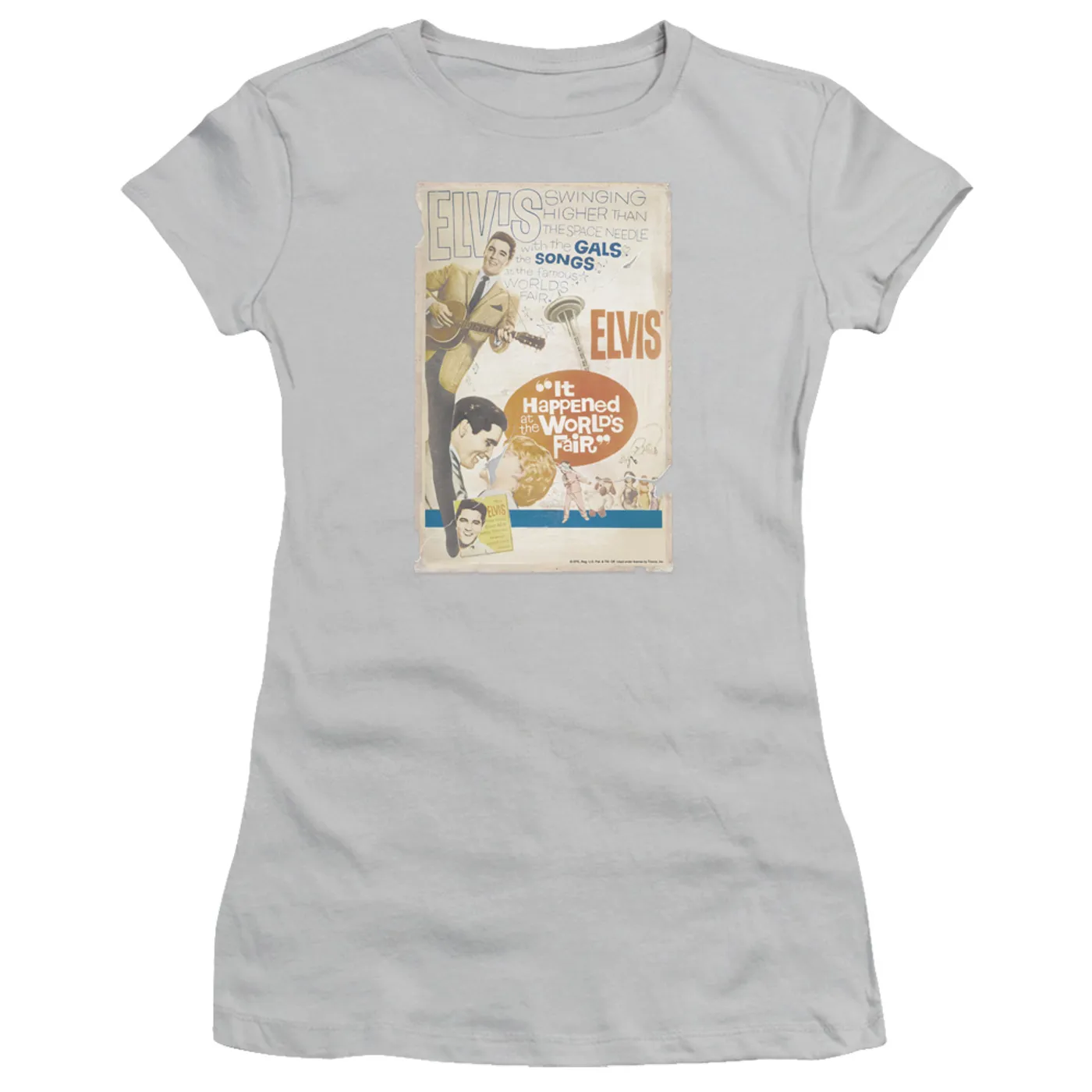 Elvis Presley Juniors Shirt | WORLD FAIR POSTER Juniors T Shirt