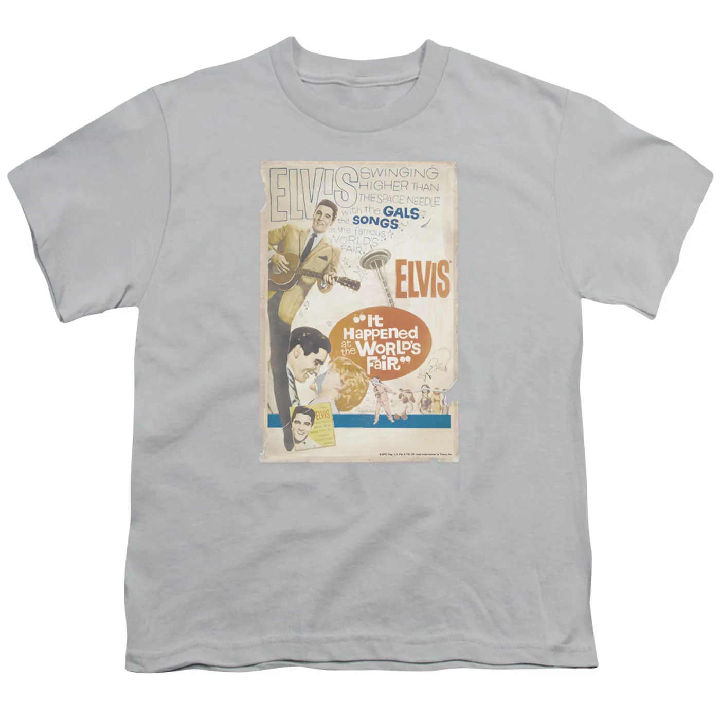 Elvis Presley Youth Tee | WORLD FAIR POSTER Youth T Shirt