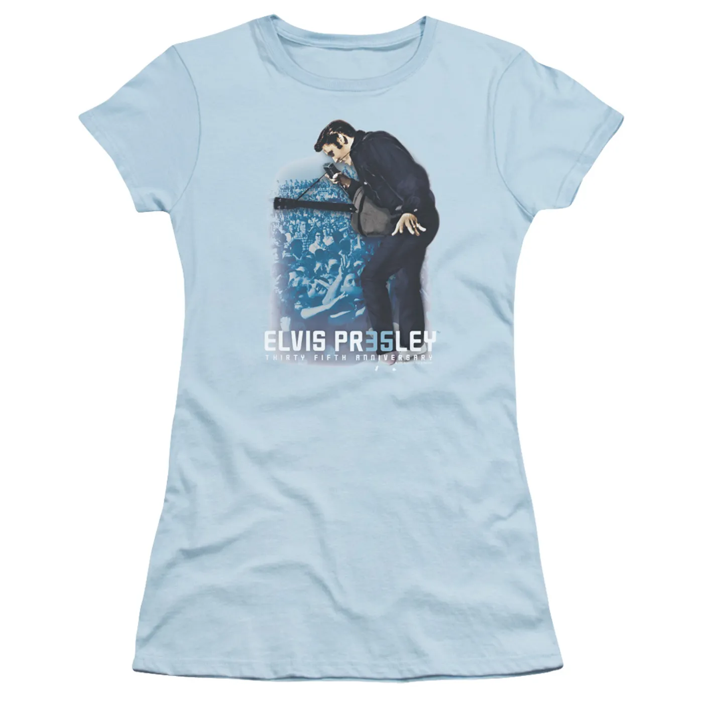 Elvis Presley Juniors Shirt | 35TH ANNIVERSARY 3 Juniors T Shirt