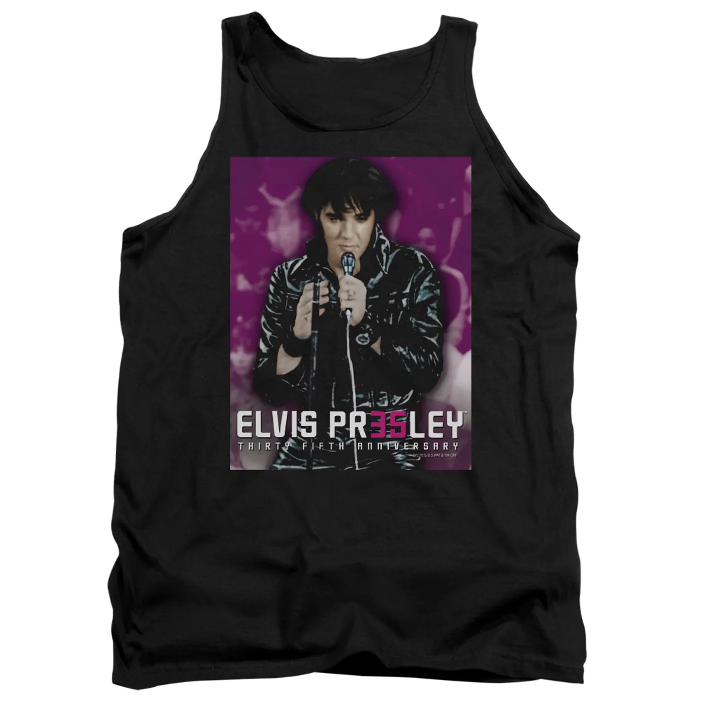 Elvis Presley Tank Top | 35 LEATHER Sleeveless Shirt