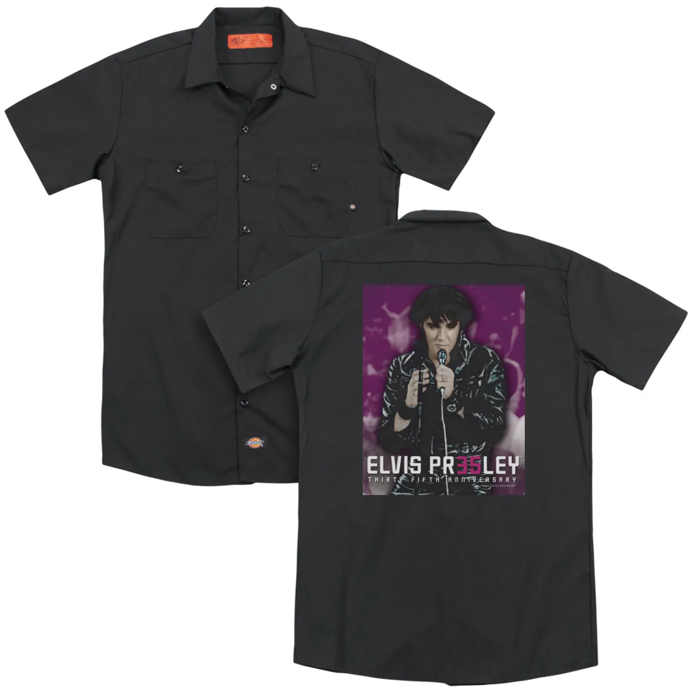 Elvis Presley 35 LEATHER (BACK PRINT)