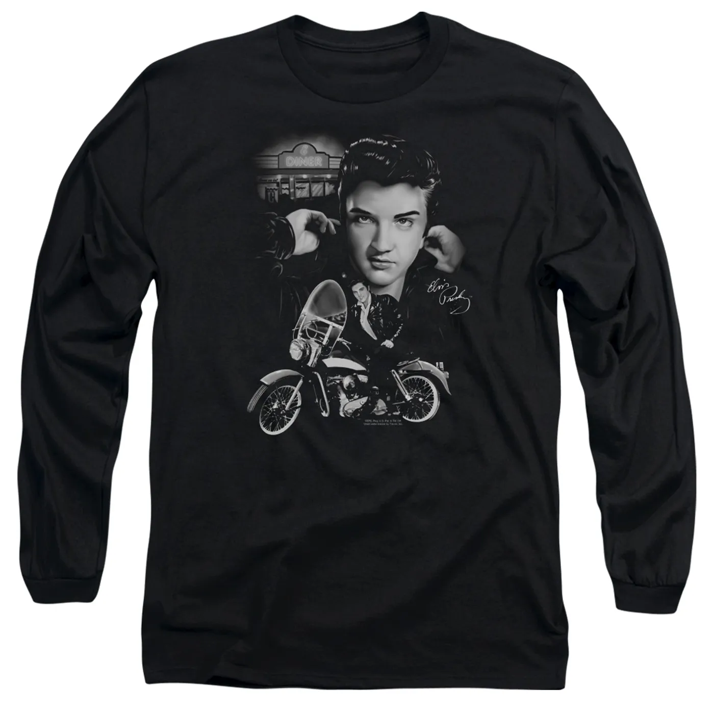 Elvis Presley T Shirt | THE KING RIDES AGAIN Premium Tee