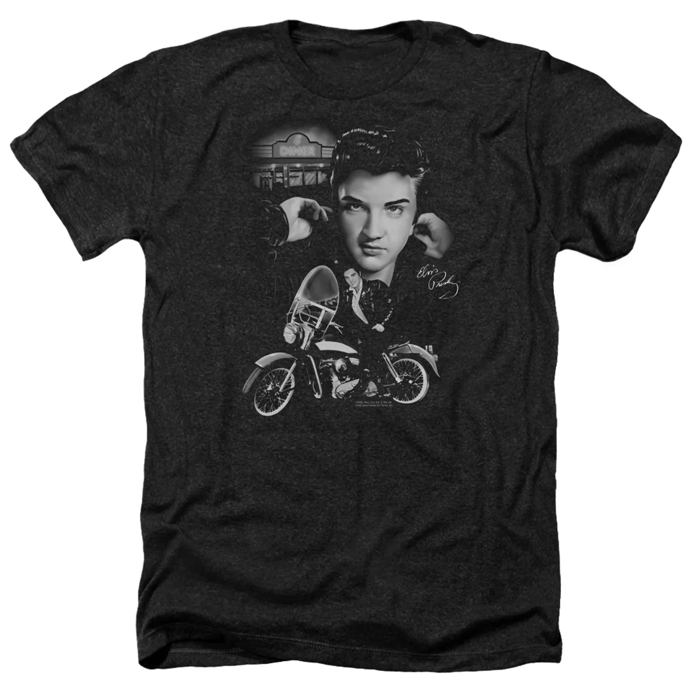 Elvis Presley Tee | THE KING RIDES AGAIN Premium T Shirt