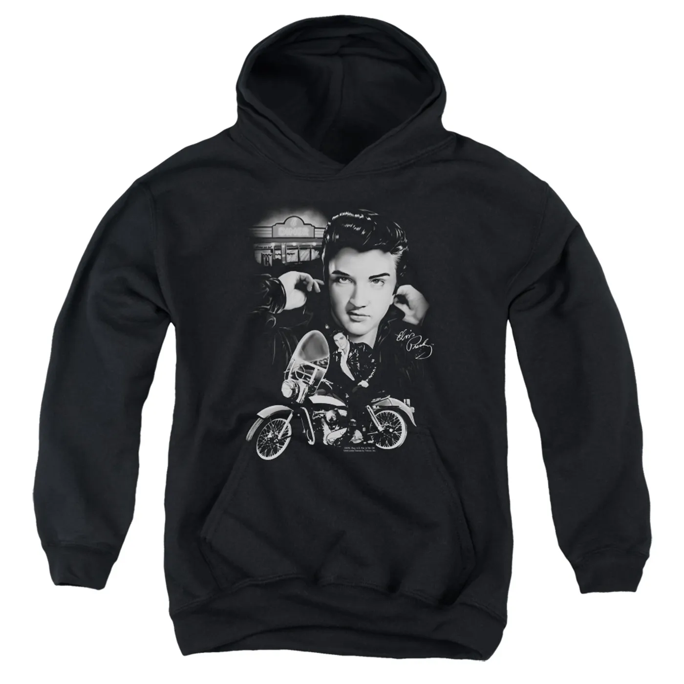 Elvis Presley Youth Hoodie | THE KING RIDES AGAIN Pull-Over Sweatshirt
