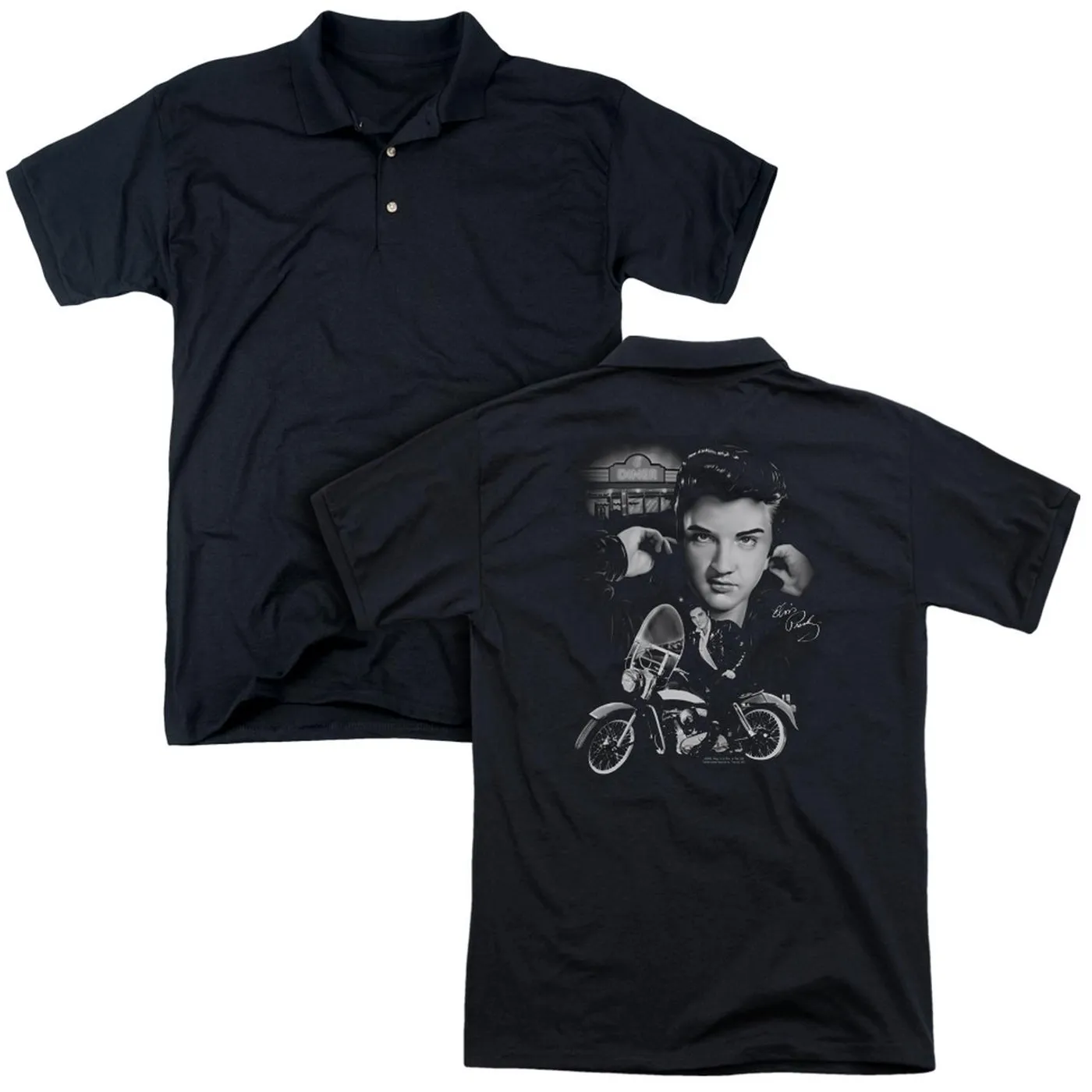 Elvis Presley THE KING RIDES AGAIN (BACK PRINT)