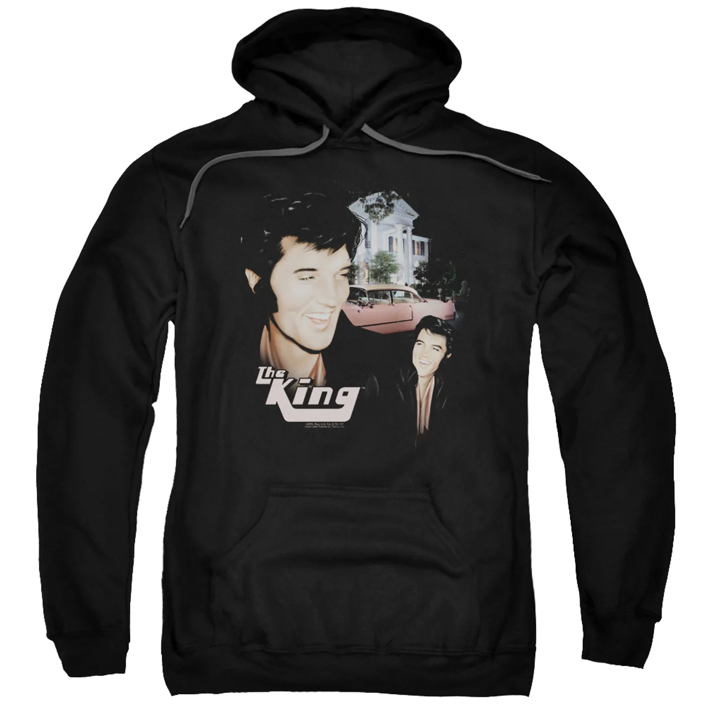 Elvis Presley Hoodie | HOME SWEET HOME Pull-Over Sweatshirt
