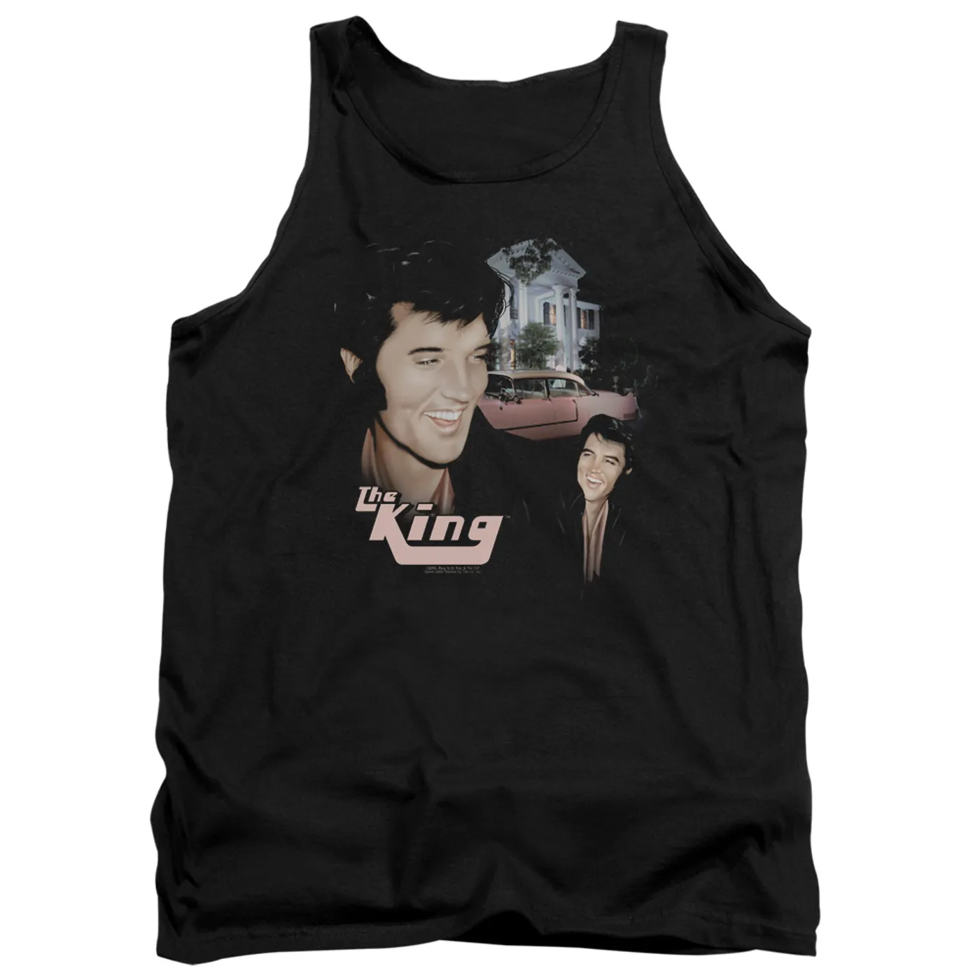 Elvis Presley Tank Top | HOME SWEET HOME Sleeveless Shirt