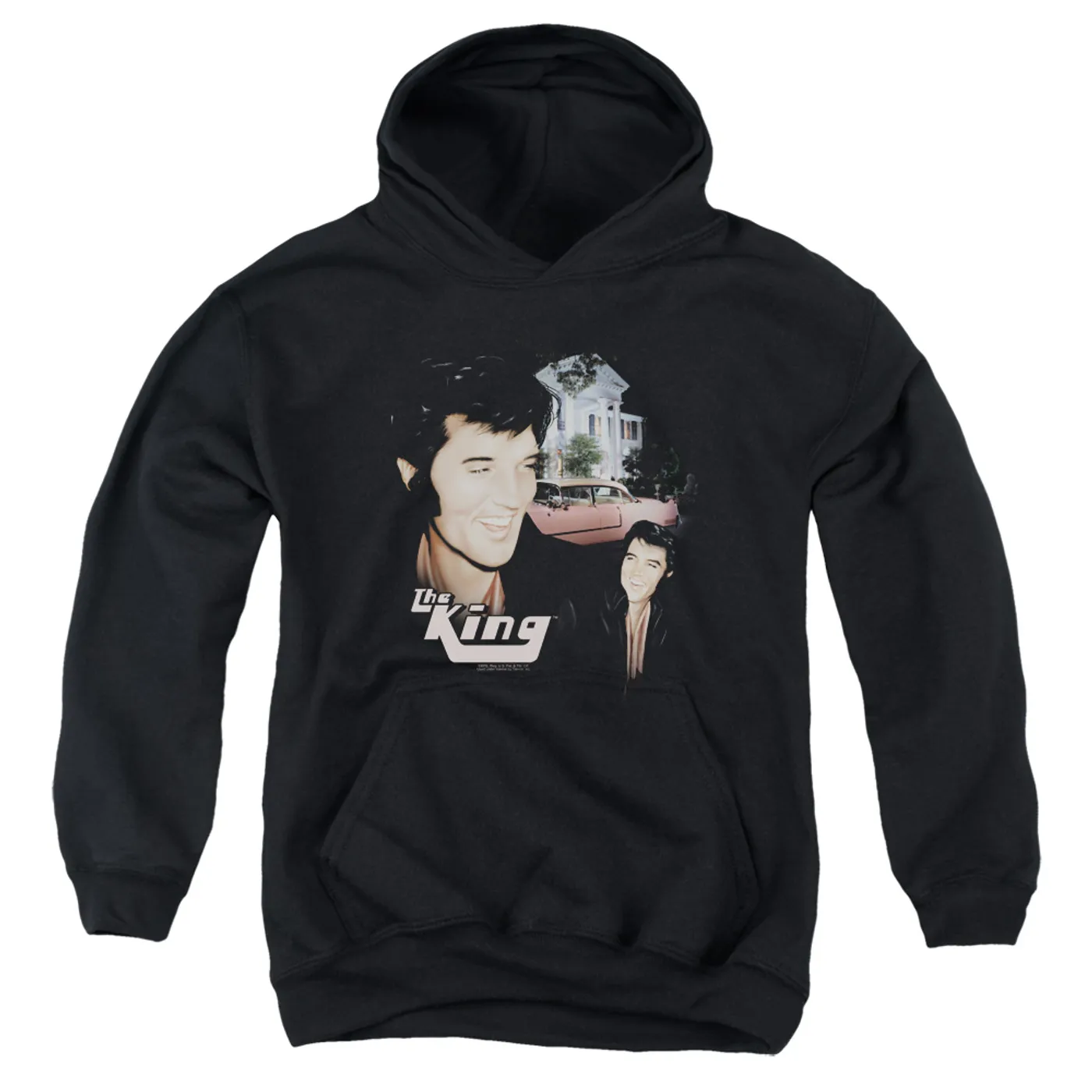 Elvis Presley Youth Hoodie | HOME SWEET HOME Pull-Over Sweatshirt