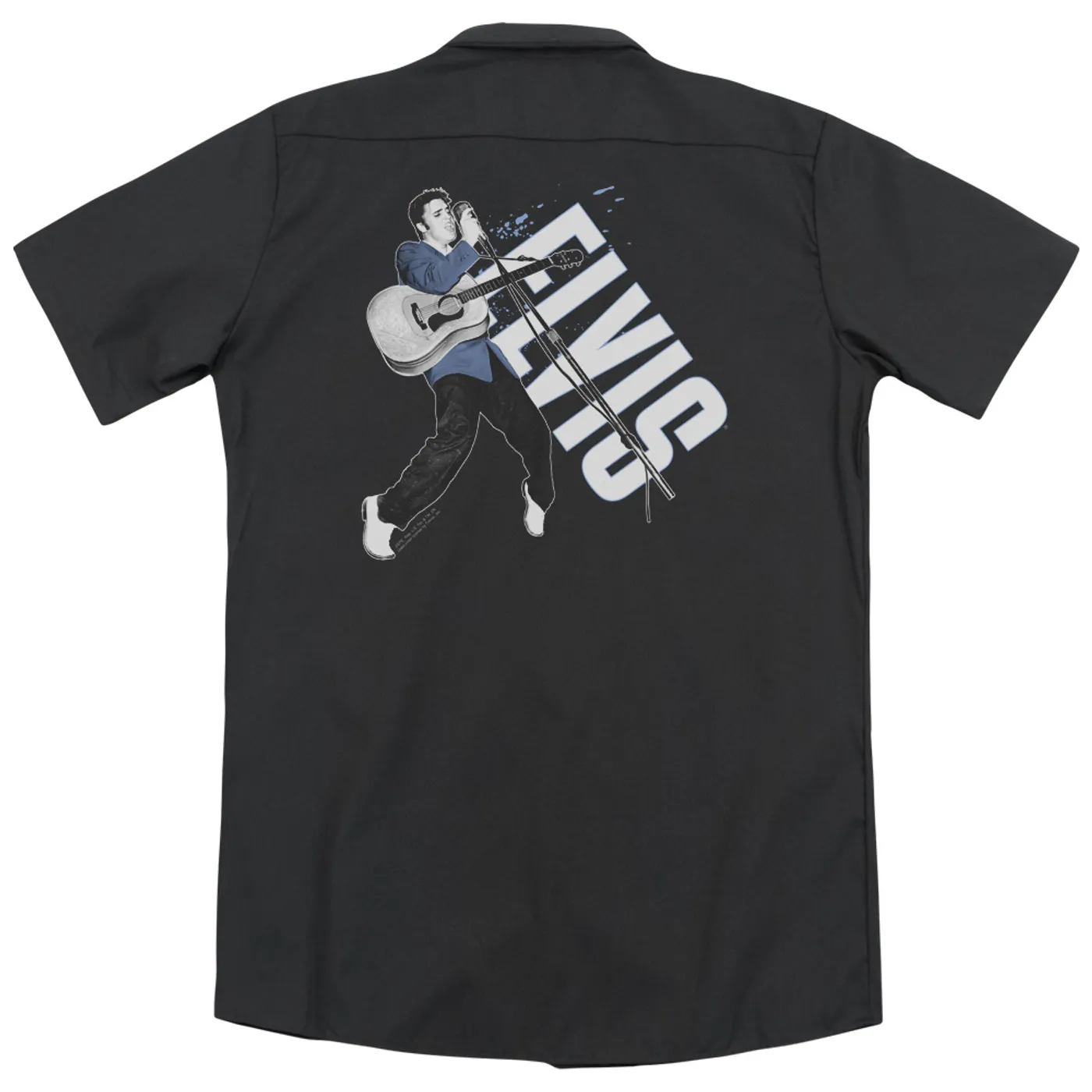 Elvis Presley ON HIS TOES (BACK PRINT)