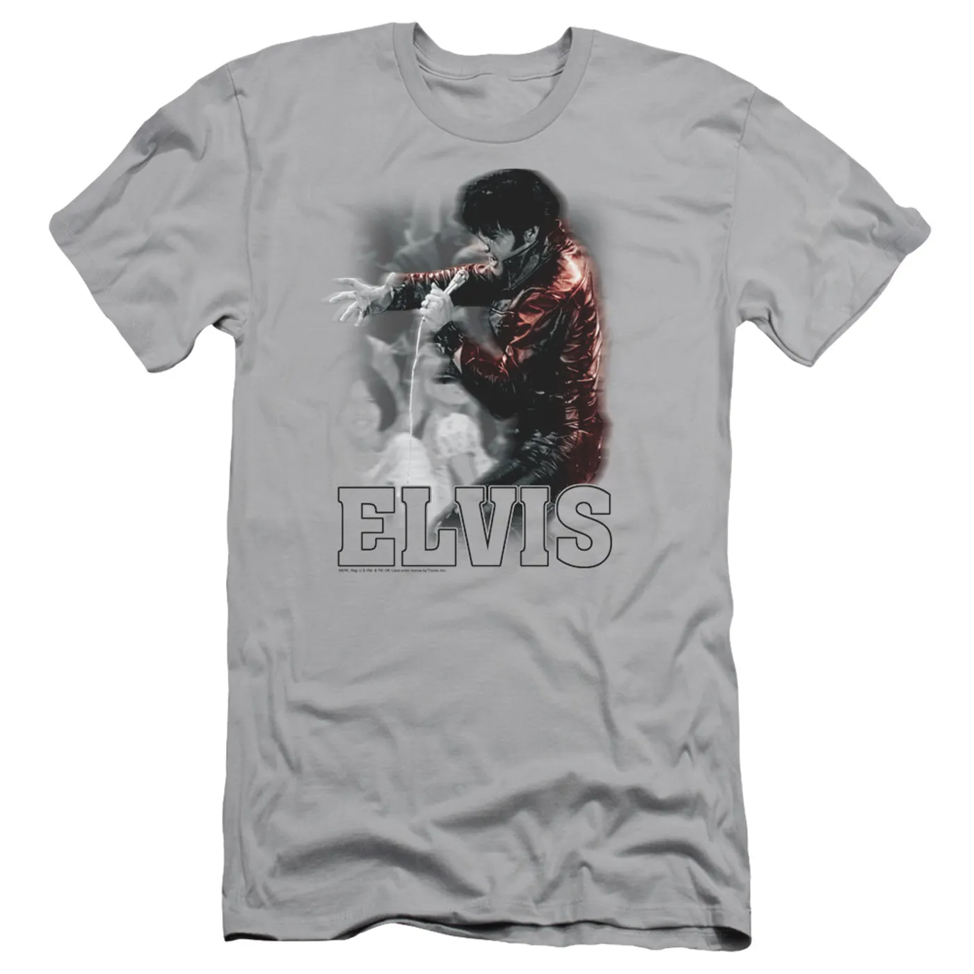 Elvis Presley Slim-Fit Shirt | BLACK LEATHER Slim-Fit Tee
