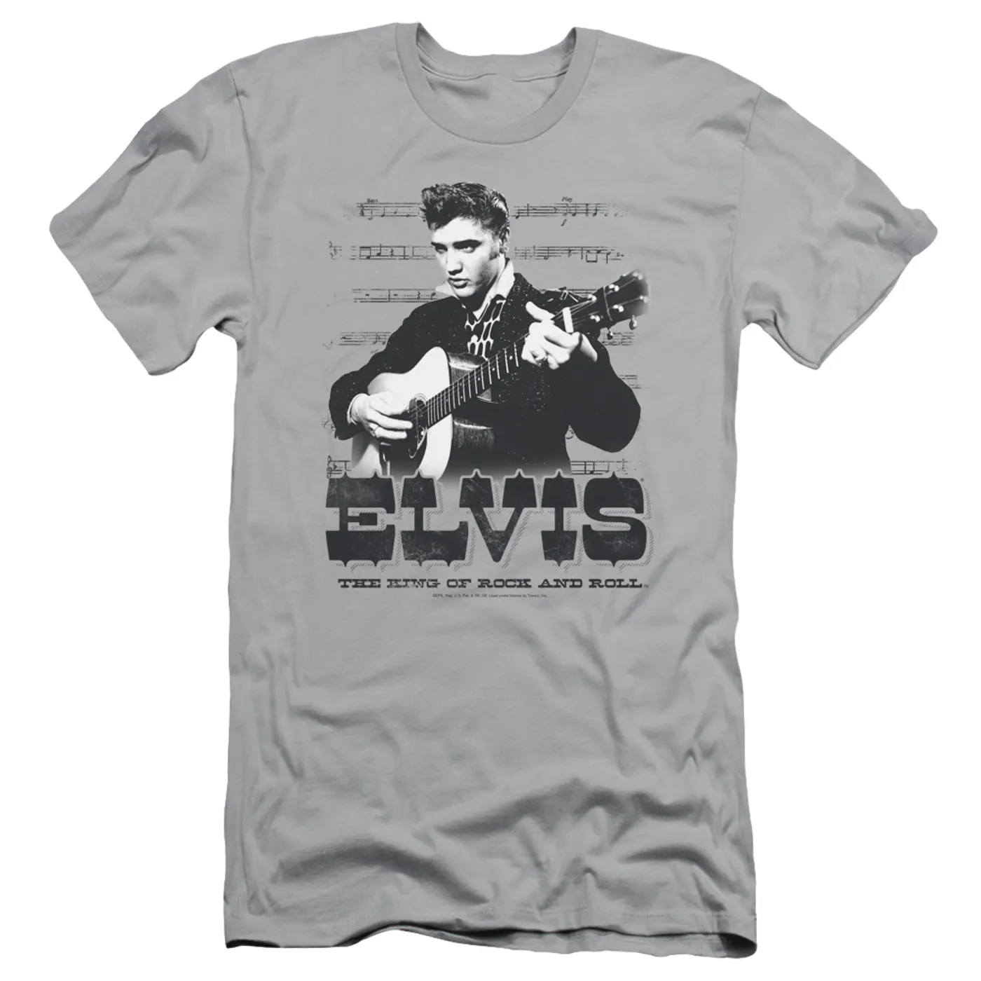 Elvis Presley Slim-Fit Shirt | THE KING OF Slim-Fit Tee