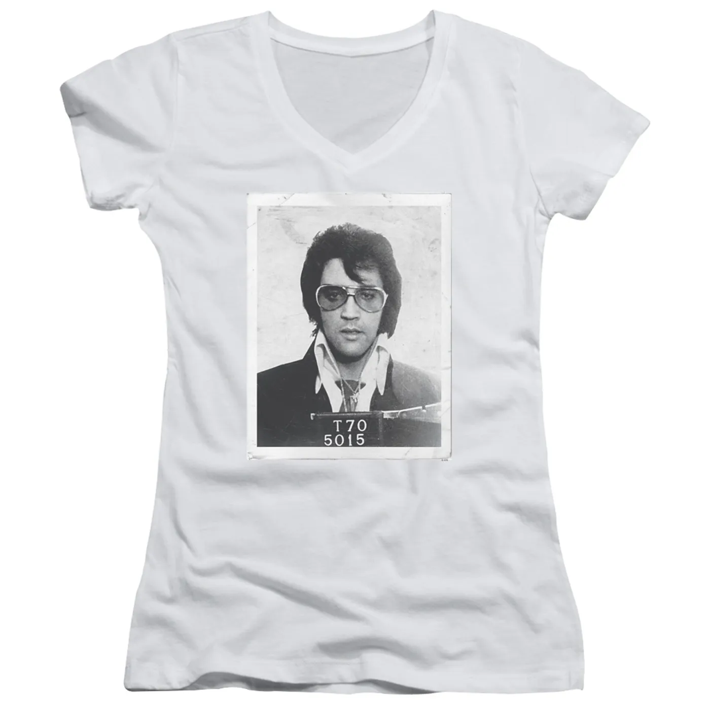 Elvis Presley Junior's V-Neck Shirt | FRAMED Junior's Tee