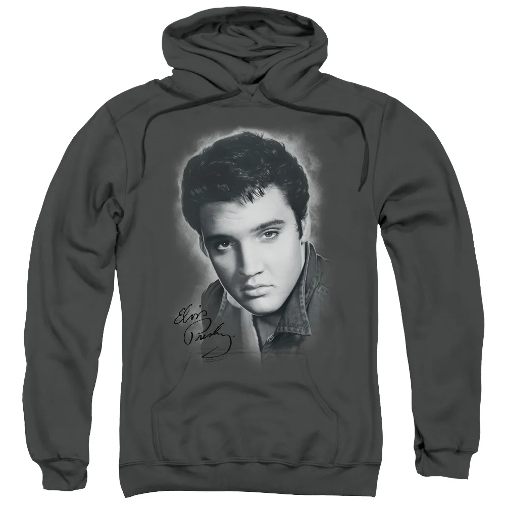 Hoodie | GREY PORTRAIT Pull-Over Sweatshirt