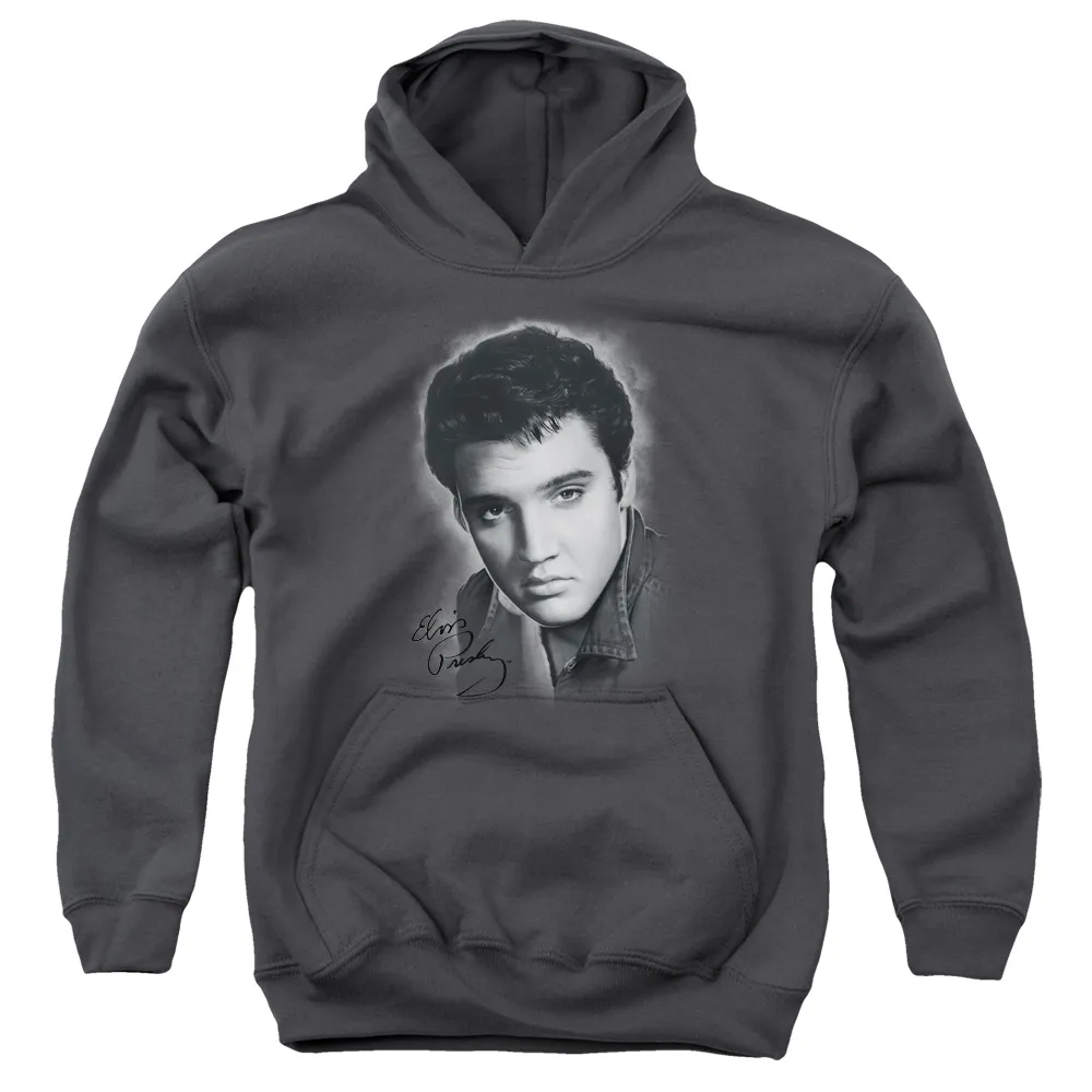 Youth Hoodie | GREY PORTRAIT Pull-Over Sweatshirt