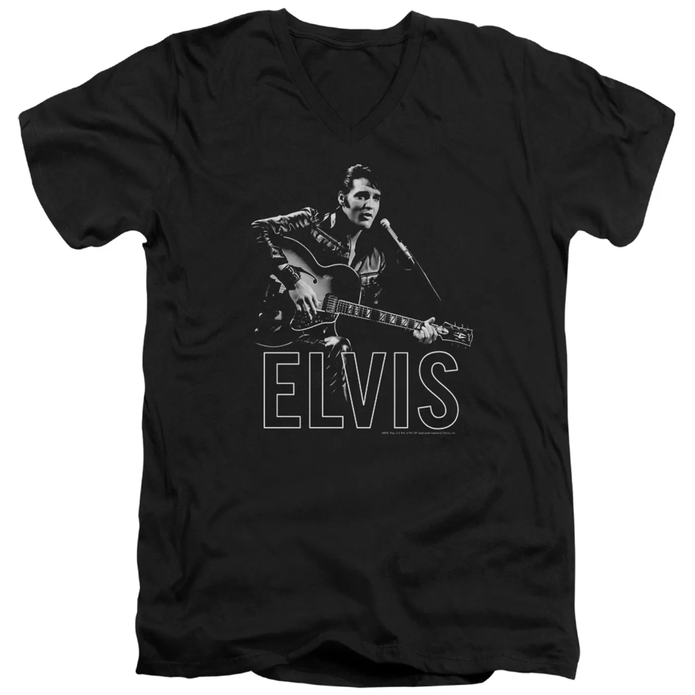 Elvis Presley T Shirt (Slim Fit) | GUITAR IN HAND Slim-fit Tee