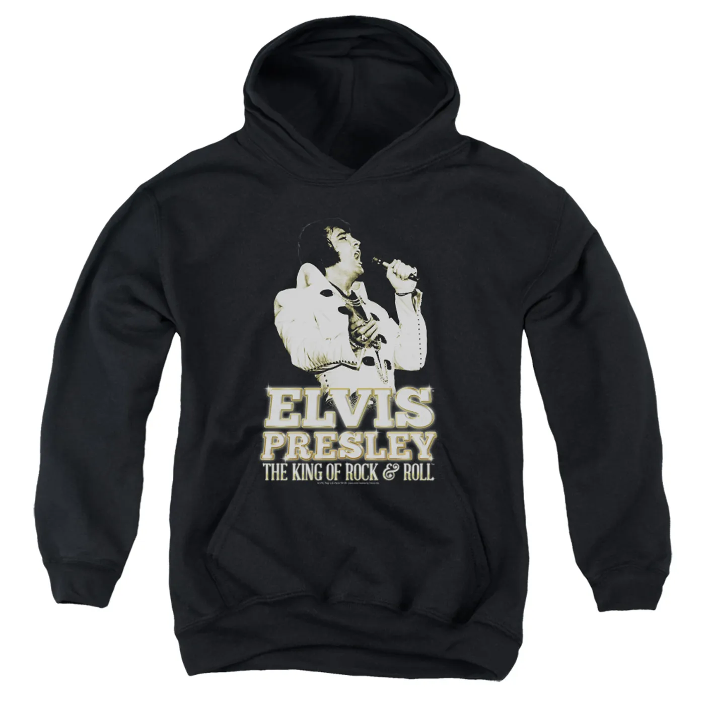 Elvis Presley Youth Hoodie | GOLDEN Pull-Over Sweatshirt