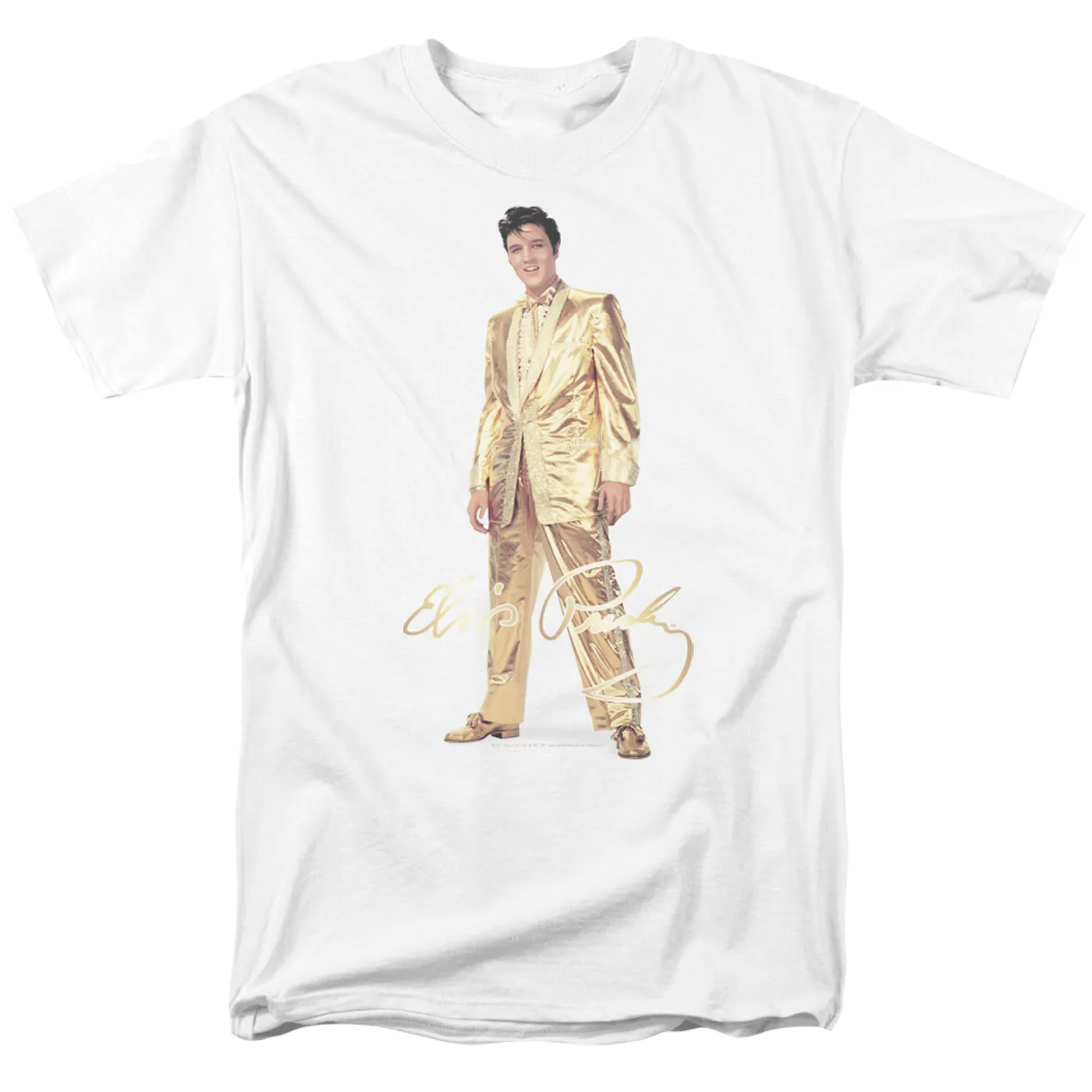 Elvis Presley Shirt | GOLD LAME SUIT T Shirt
