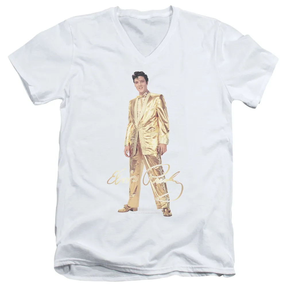 T Shirt (Slim Fit) | GOLD LAME SUIT Slim-fit Tee