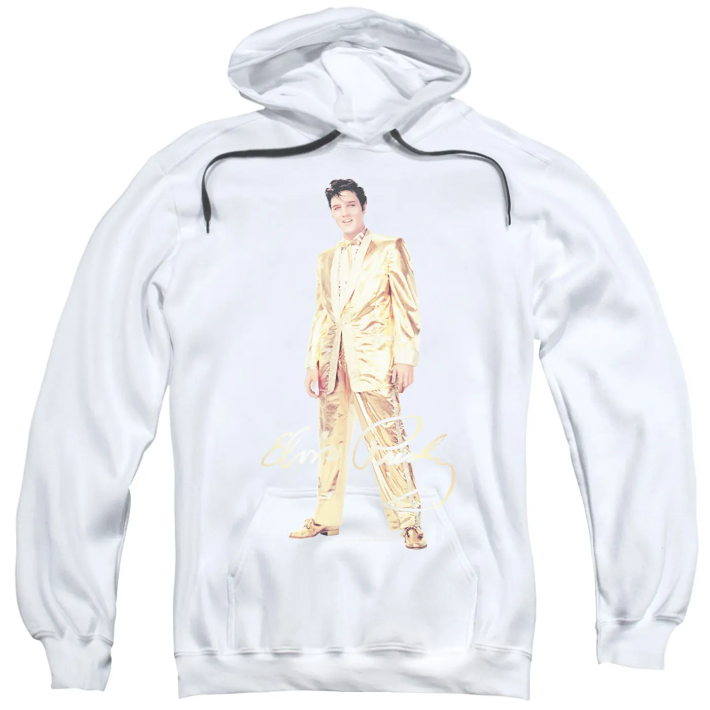 Elvis Presley Hoodie | GOLD LAME SUIT Pull-Over Sweatshirt