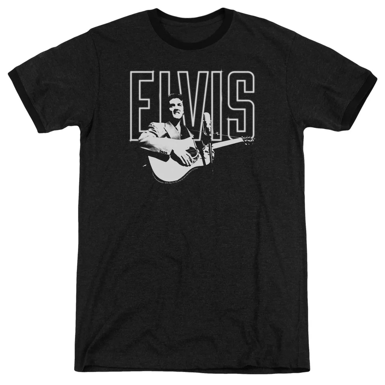 Shirt | WHITE GLOW Premium Ringer Tee