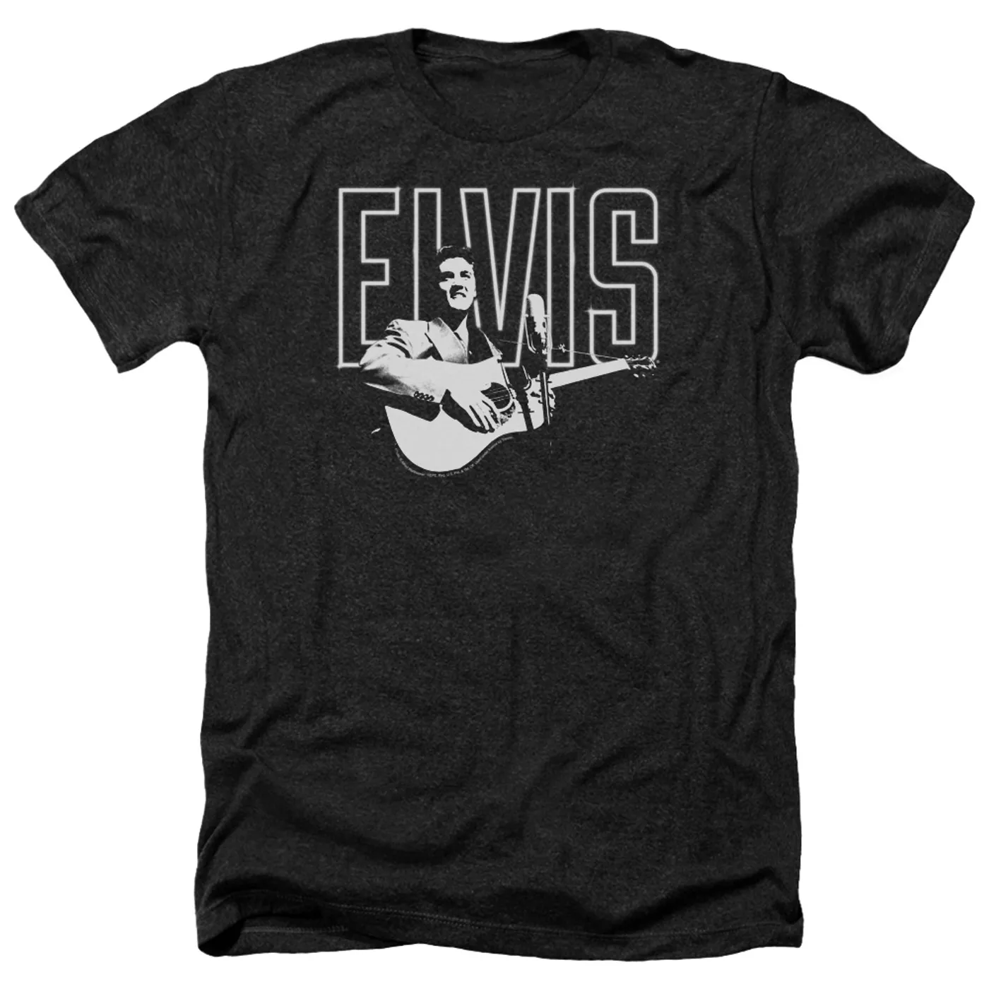 Elvis Presley Tee | WHITE GLOW Premium T Shirt