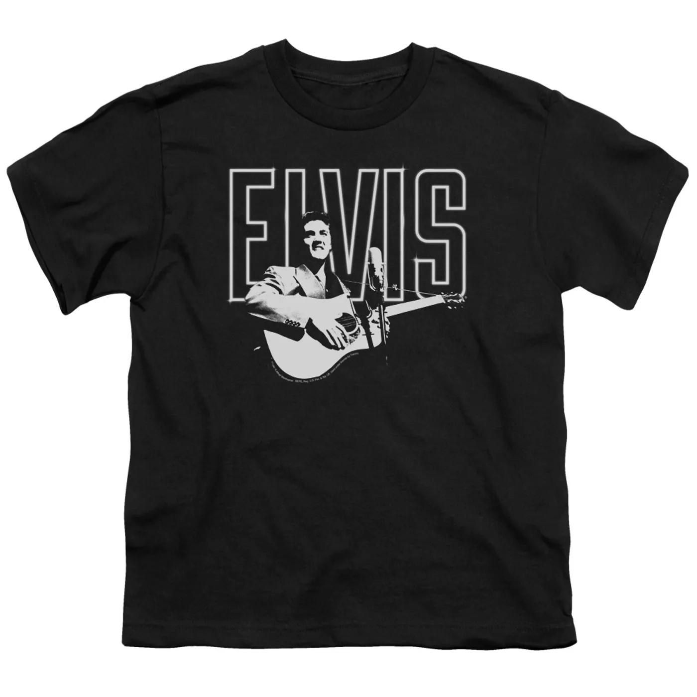 Elvis Presley Youth Tee | WHITE GLOW Youth T Shirt