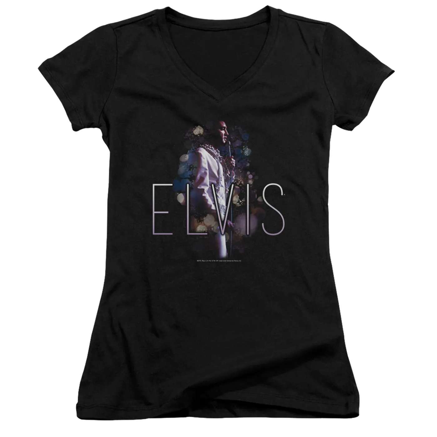 Elvis Presley Junior's V-Neck Shirt | DREAM STATE Junior's Tee