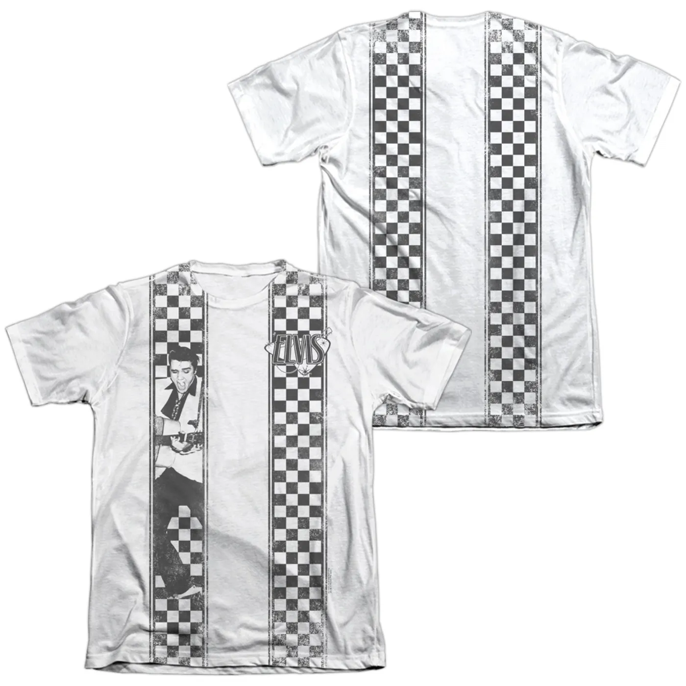 Elvis Presley Shirt | CHECKERED BOWLING SHIRT Tee
