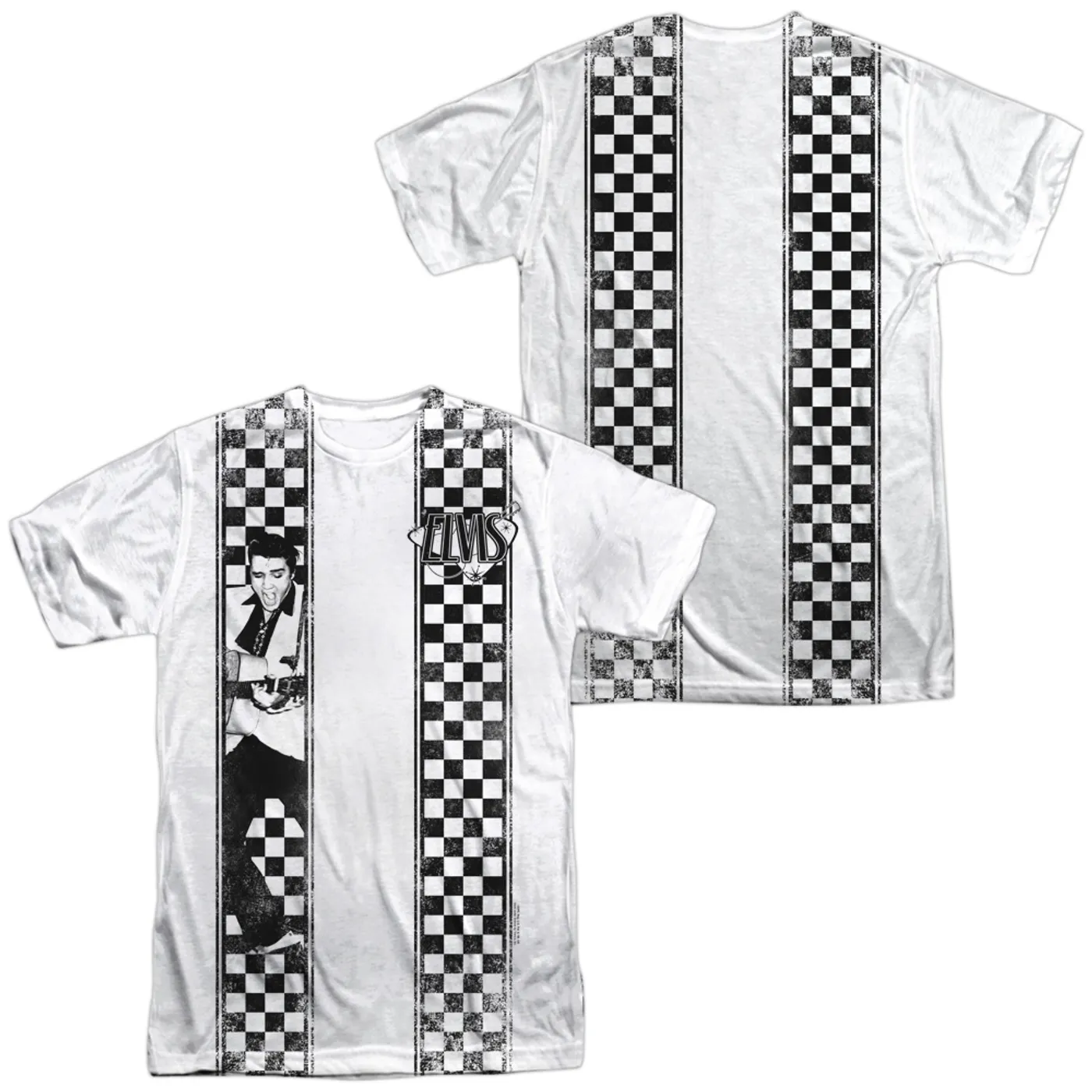 Elvis Presley Shirt | CHECKERED BOWLING SHIRT Tee