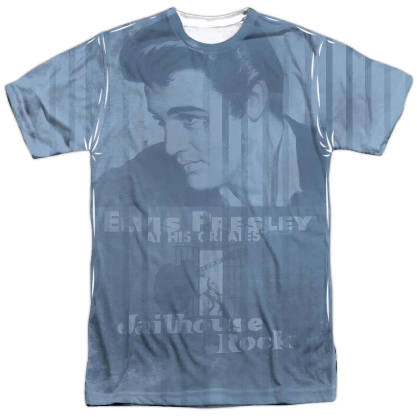 Elvis Presley Shirt | JAILHOUSE POSTER ALL OVER Tee