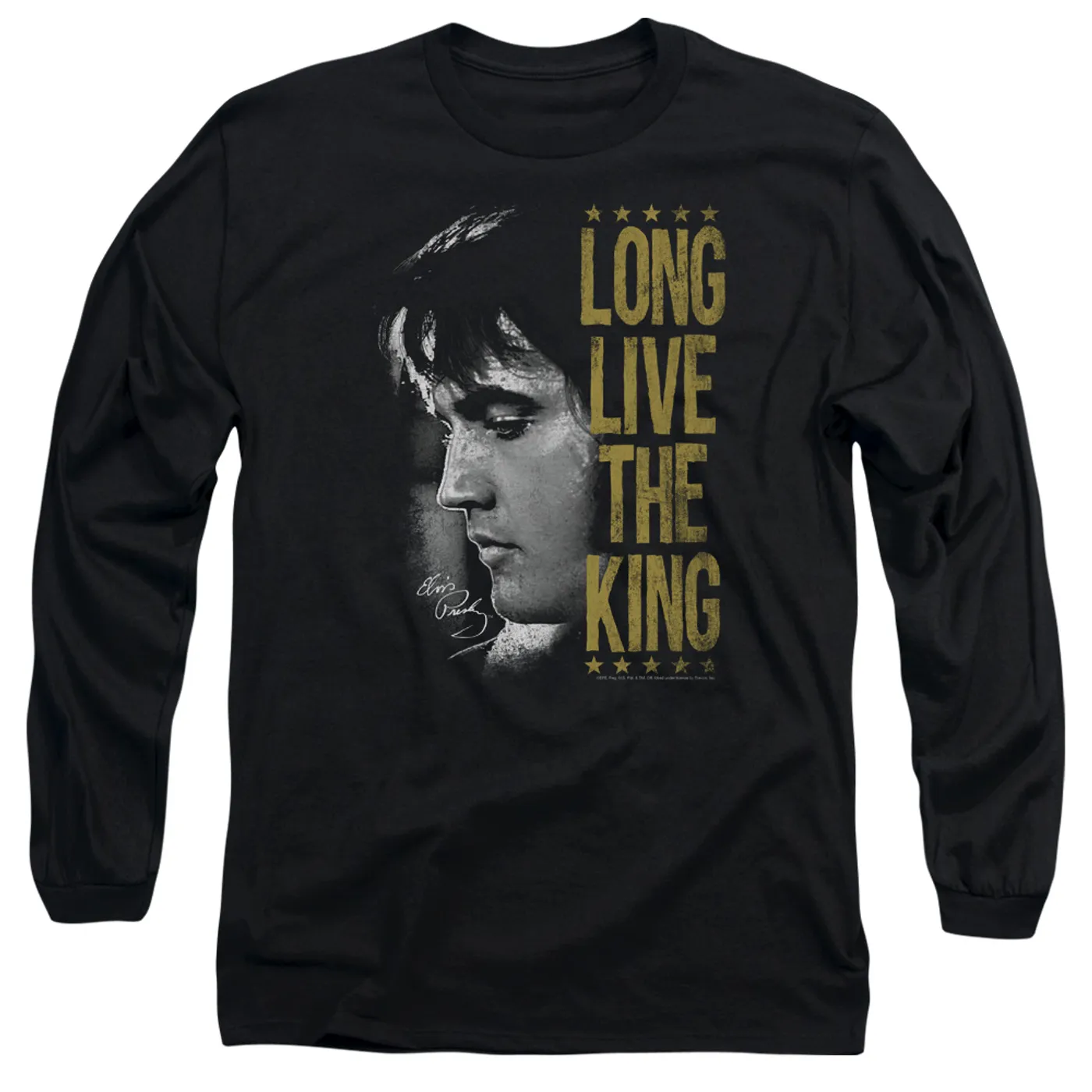 Elvis Presley T Shirt | LONG LIVE THE KING Premium Tee