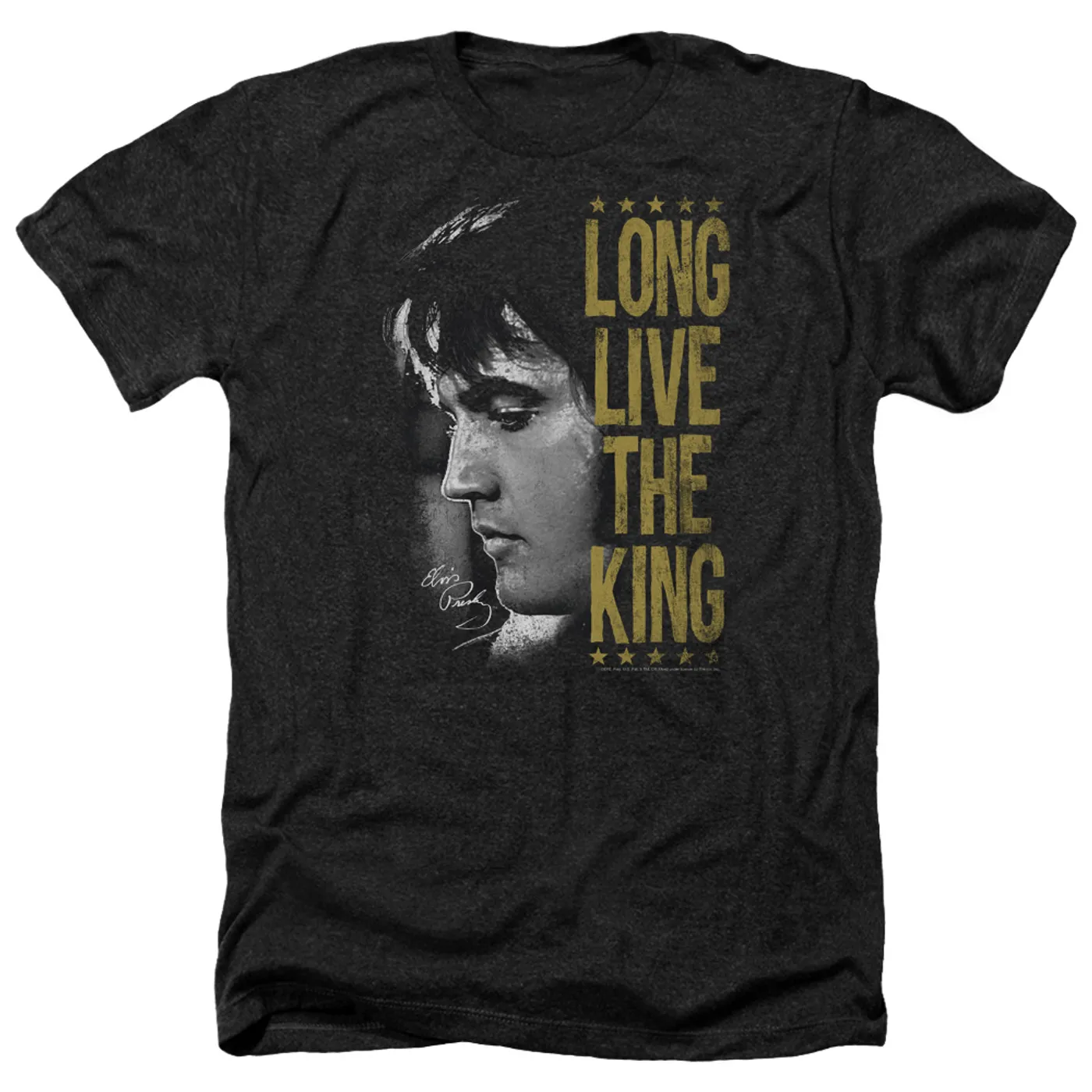 Elvis Presley Tee | LONG LIVE THE KING Premium T Shirt