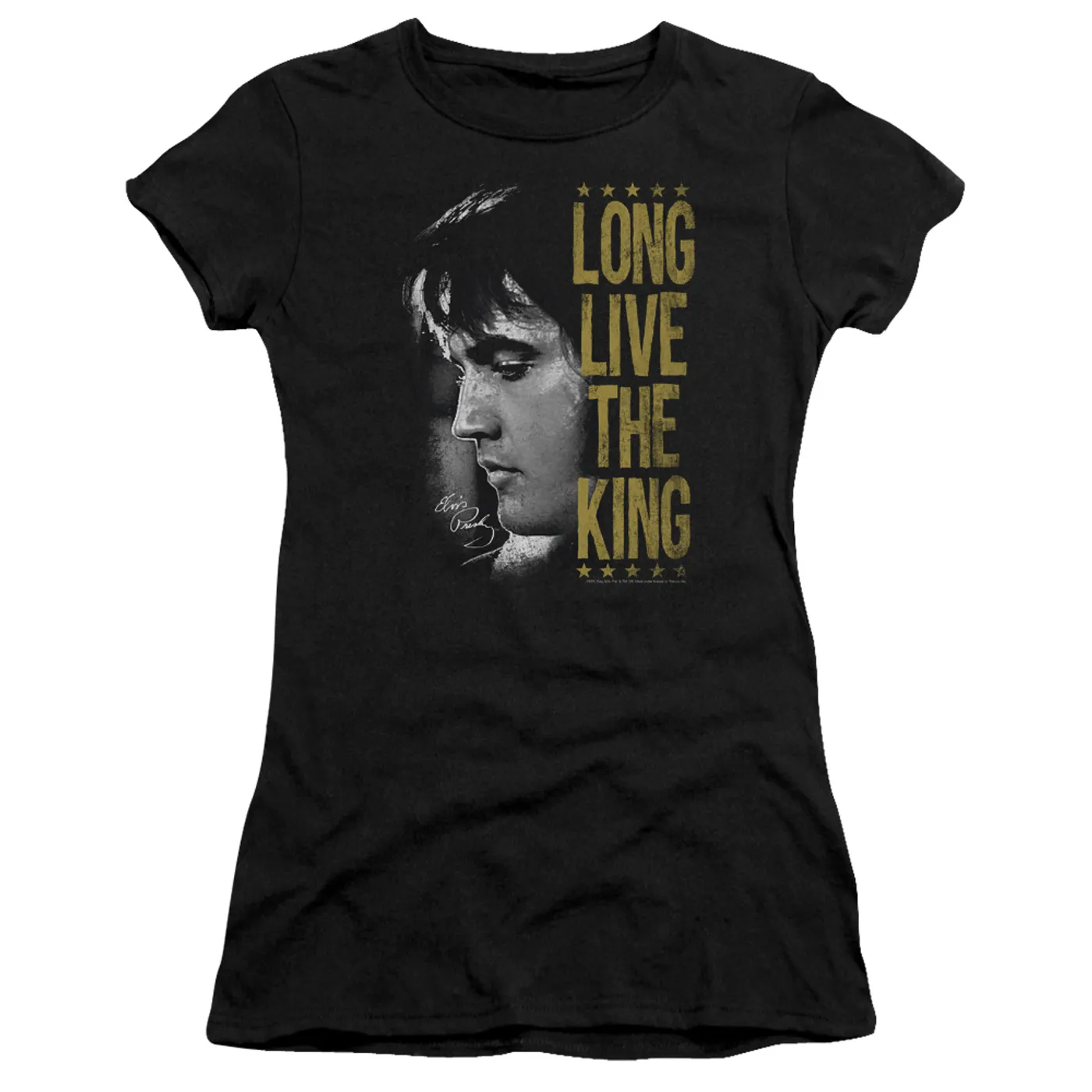 Elvis Presley Juniors Shirt | LONG LIVE THE KING Juniors T Shirt