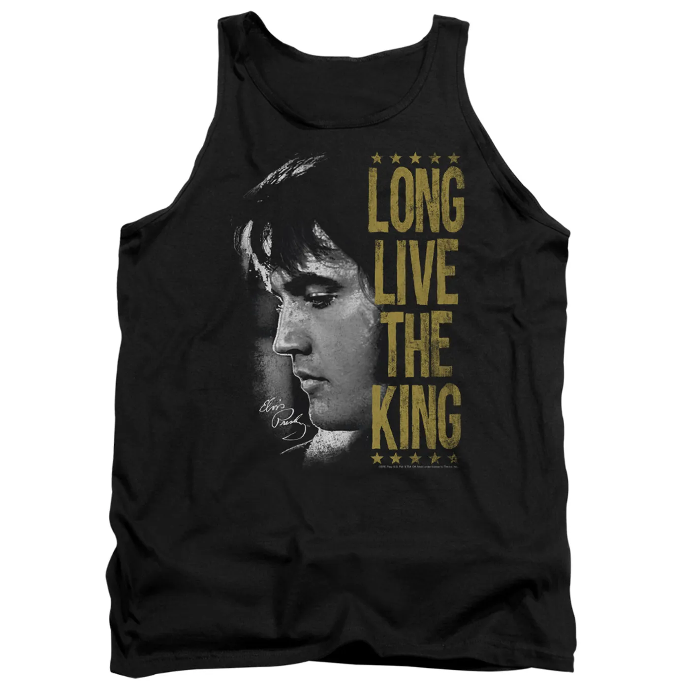 Elvis Presley Tank Top | LONG LIVE THE KING Sleeveless Shirt