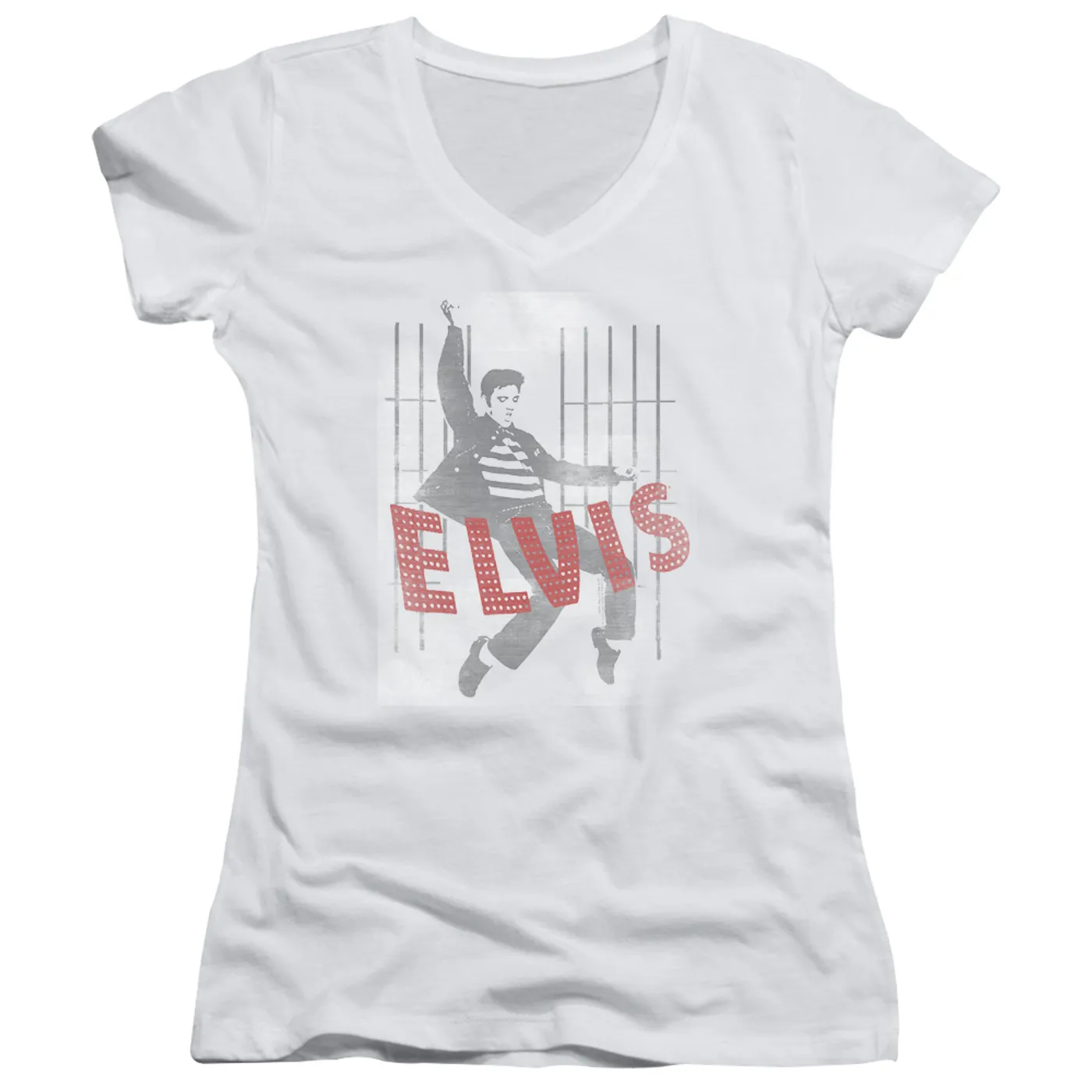 Elvis Presley Junior's V-Neck Shirt | ICONIC POSE Junior's Tee