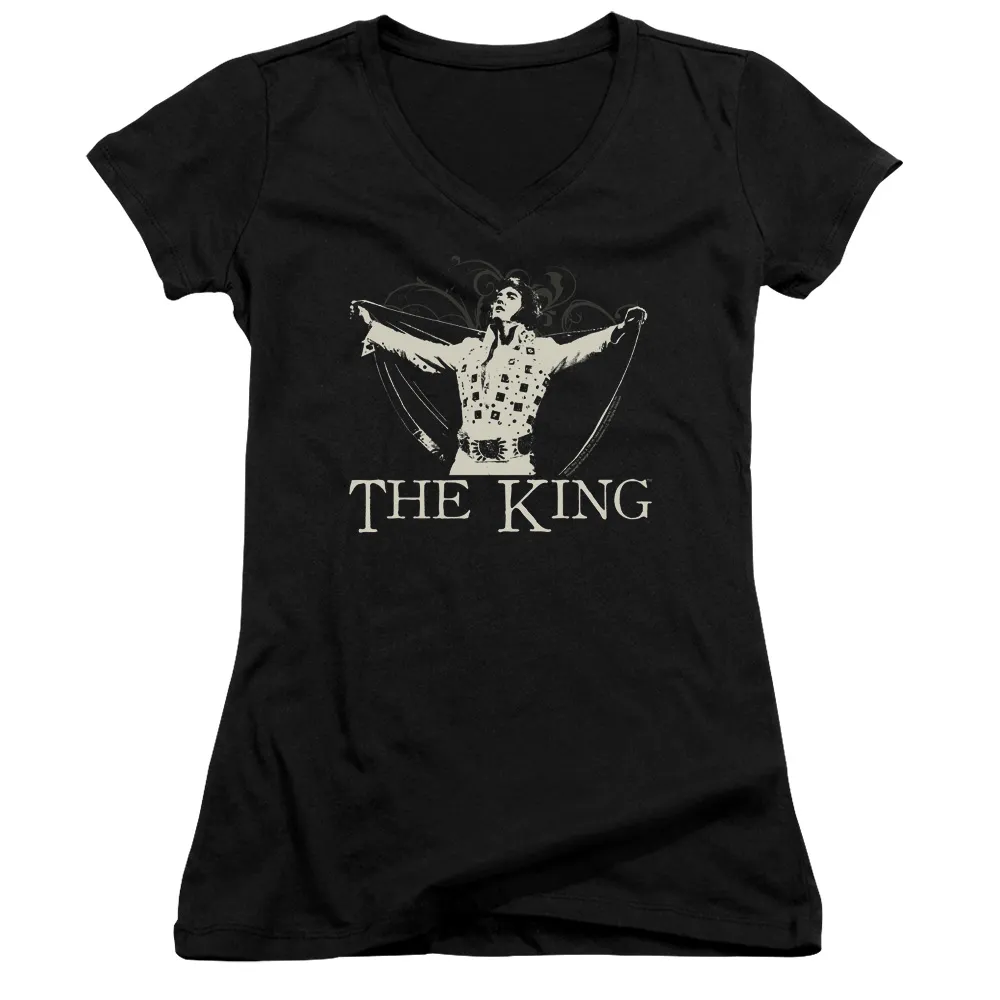 Junior's V-Neck Shirt | ORNATE KING Junior's Tee