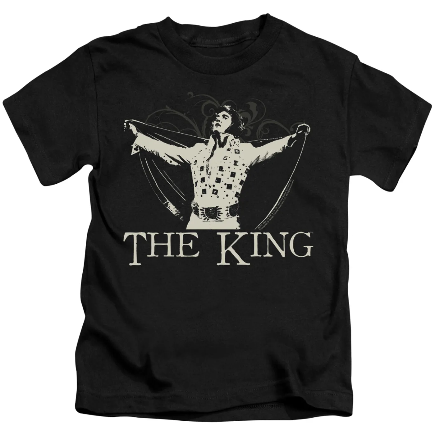 Elvis Presley Kids T Shirt | ORNATE KING Kids Tee