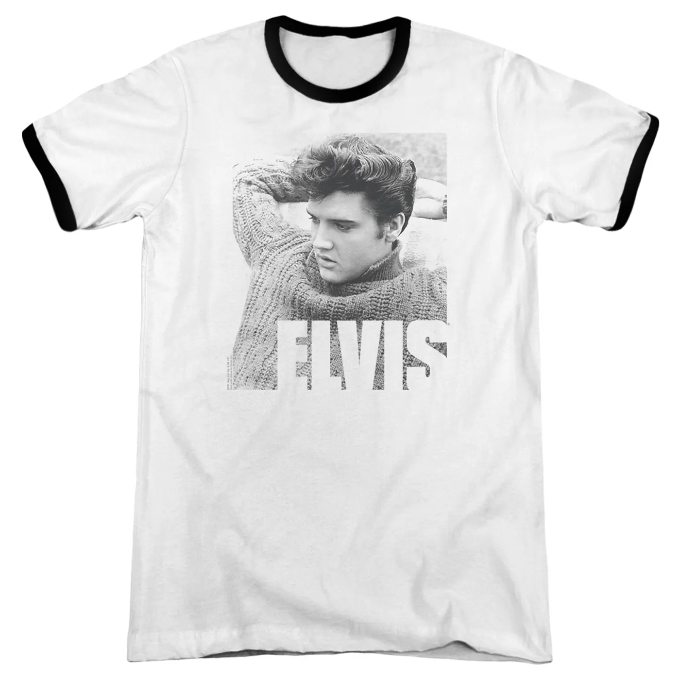 Elvis Presley Shirt | RELAXING Premium Ringer Tee