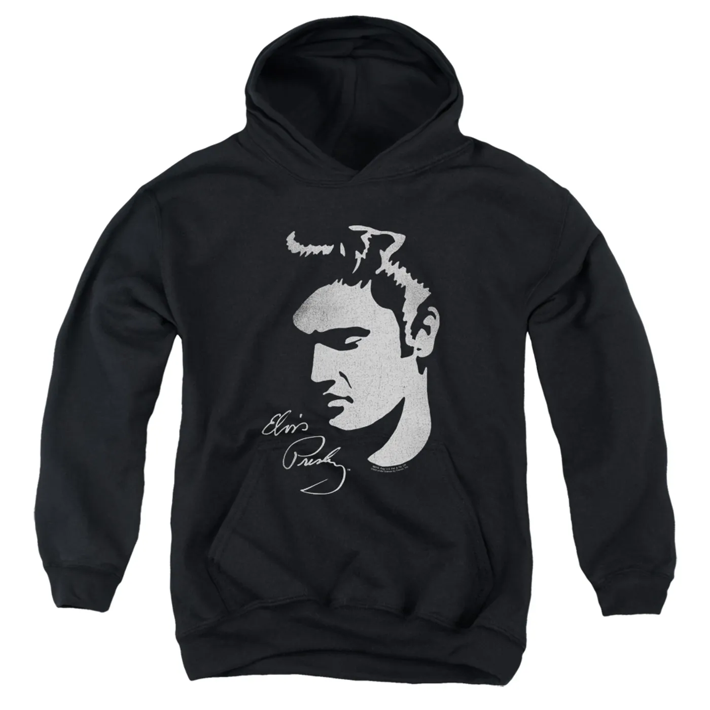 Elvis Presley Youth Hoodie | SIMPLE FACE Pull-Over Sweatshirt