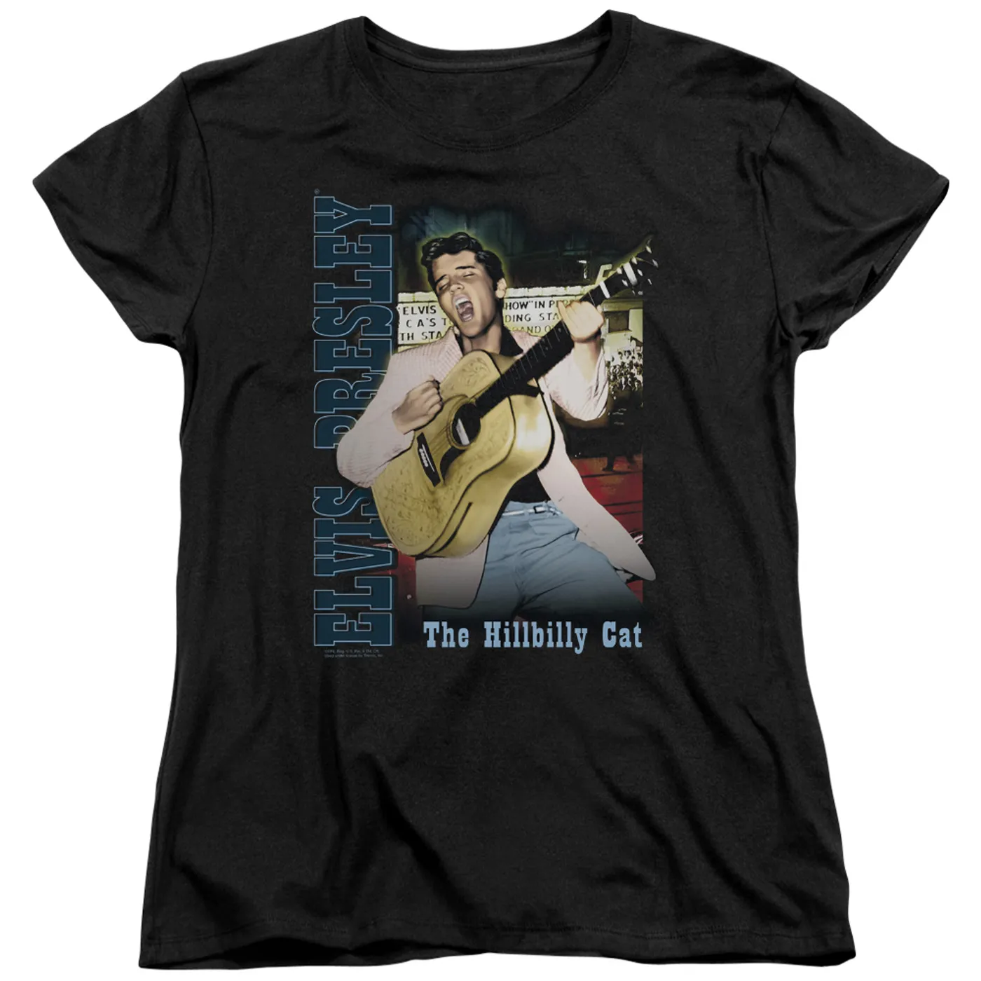 Elvis Presley Women's Shirt | MEMPHIS Ladies Tee
