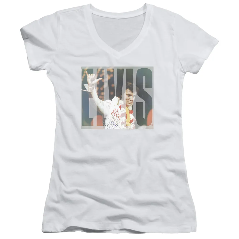 Junior's V-Neck Shirt | ALOHA KNOCKOUT Junior's Tee