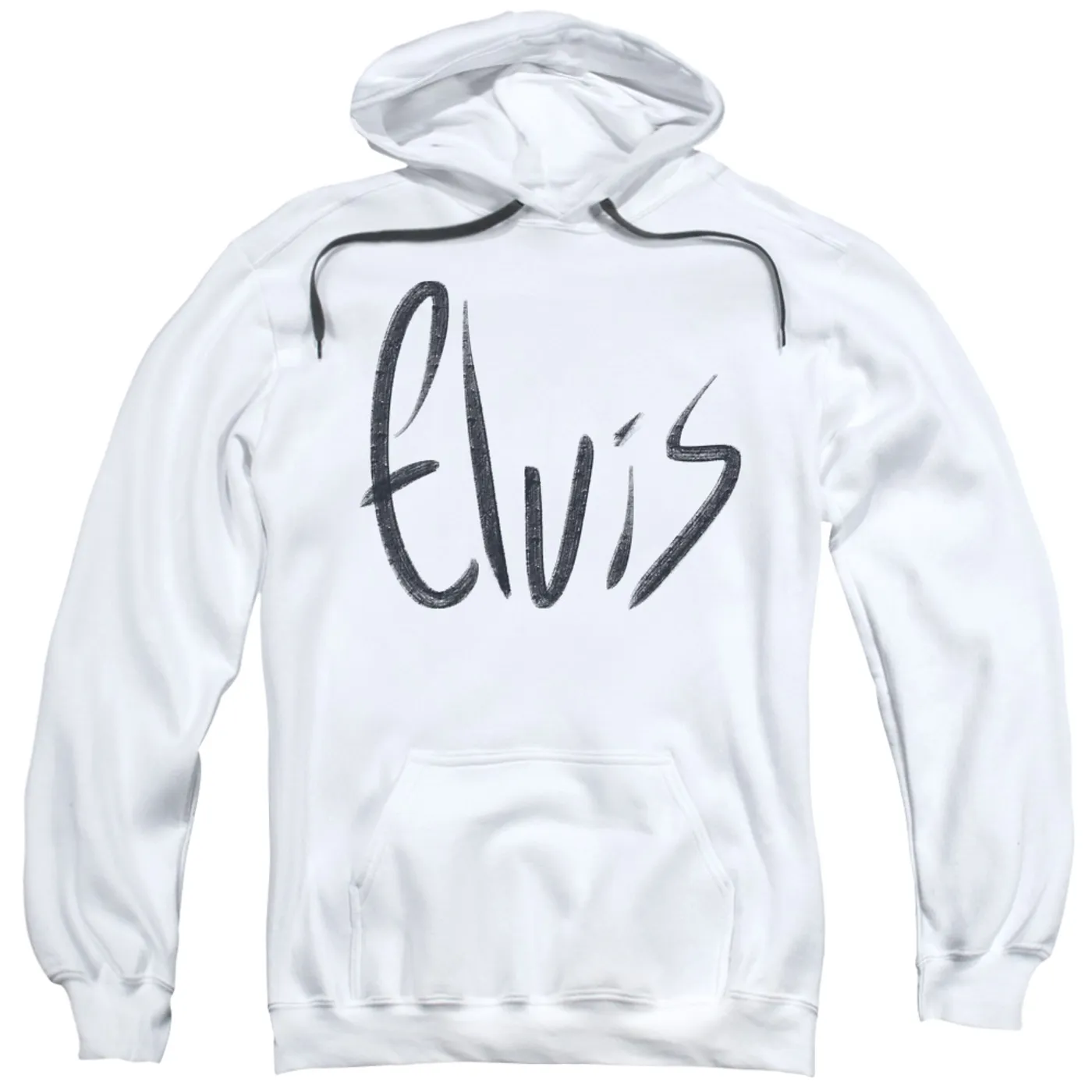 Elvis Presley Hoodie | SKETCHY NAME Pull-Over Sweatshirt