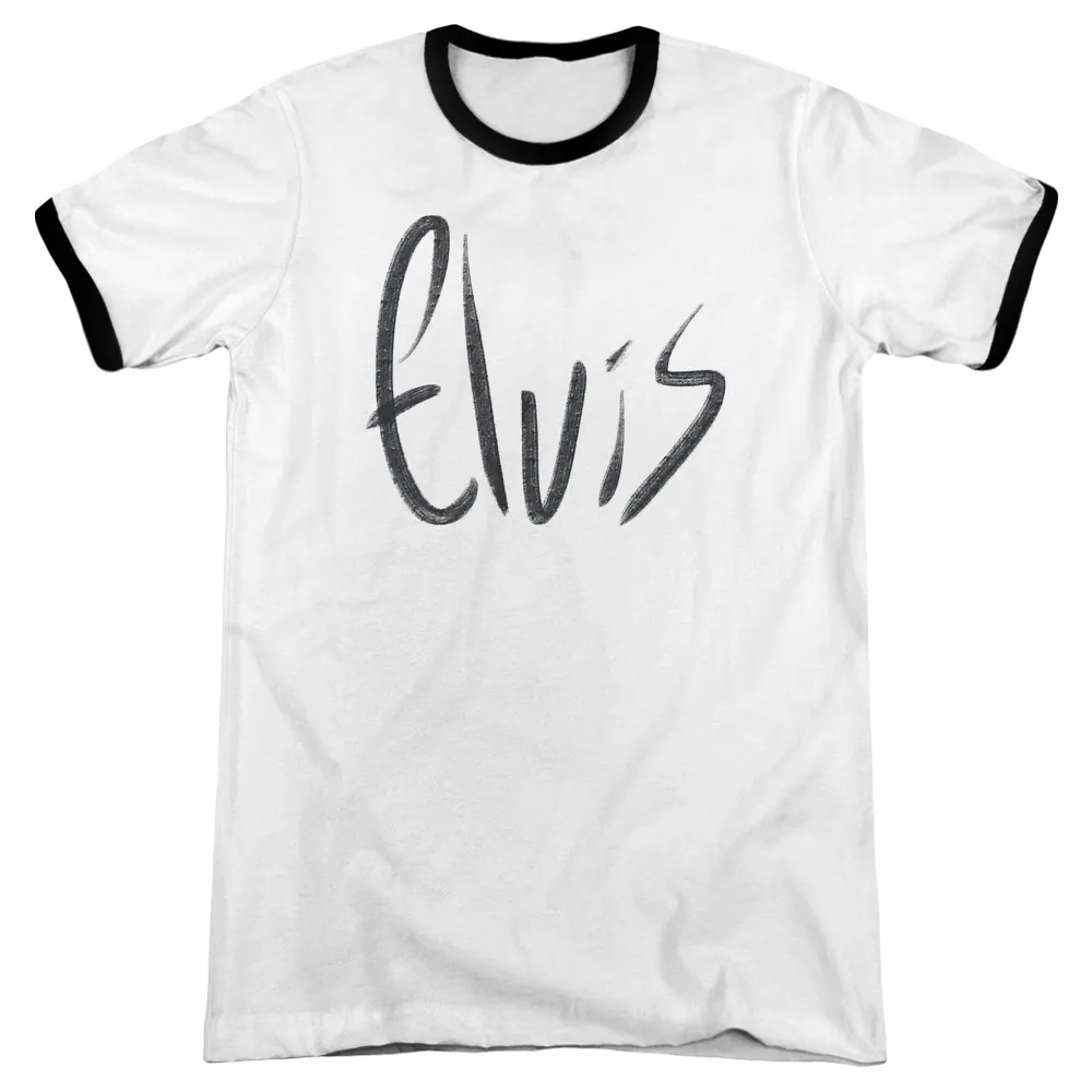 Shirt | SKETCHY NAME Premium Ringer Tee