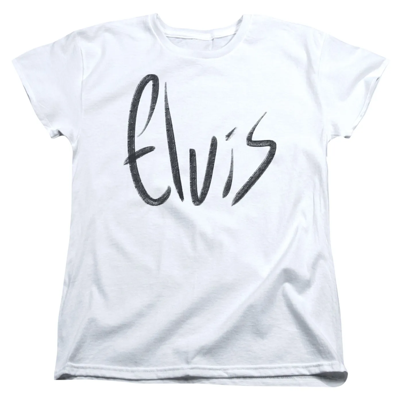 Elvis Presley Women's Shirt | SKETCHY NAME Ladies Tee